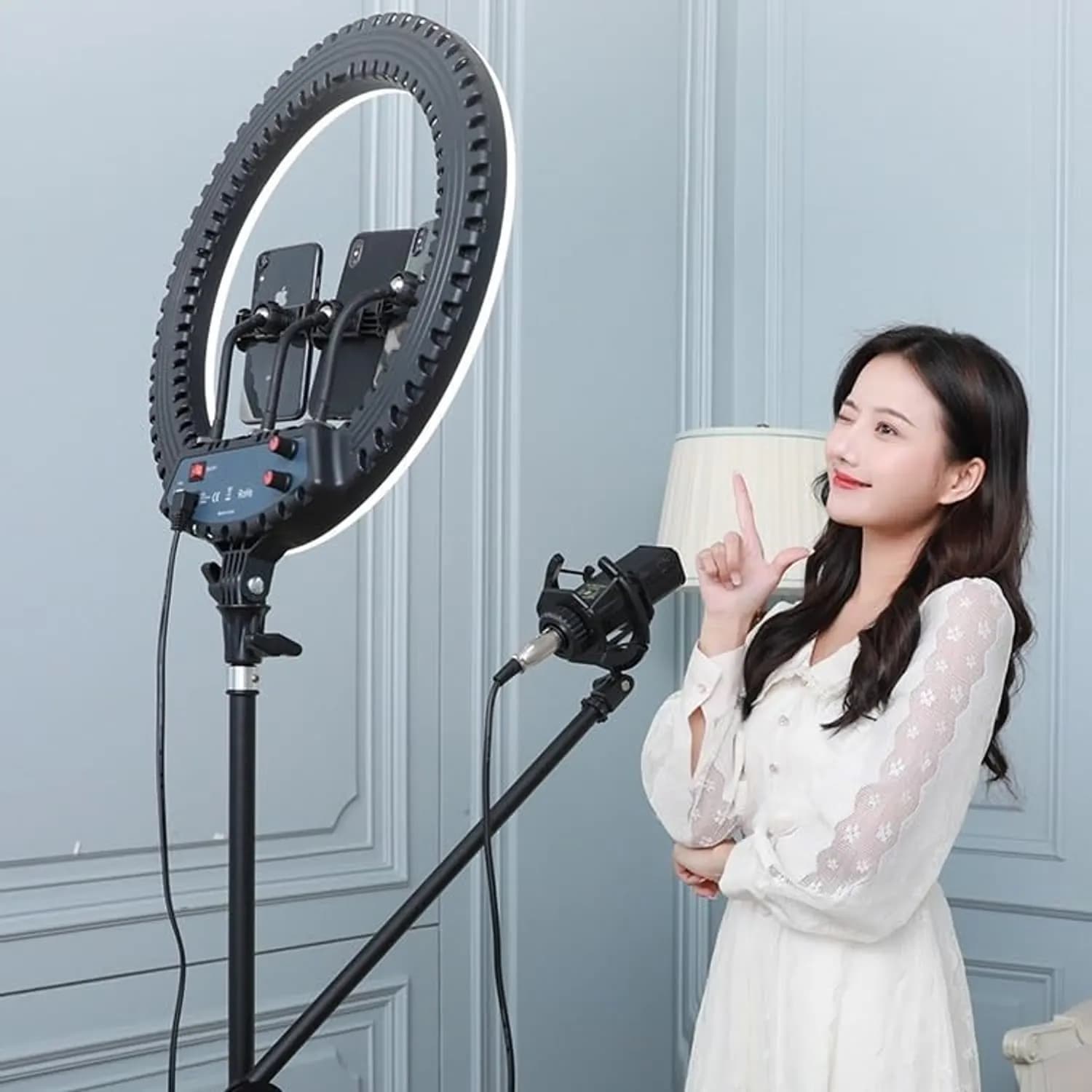 Green Lion LED Ring Light GLR-14 - 192 LEDs, USB, Adjustable Tripod 3