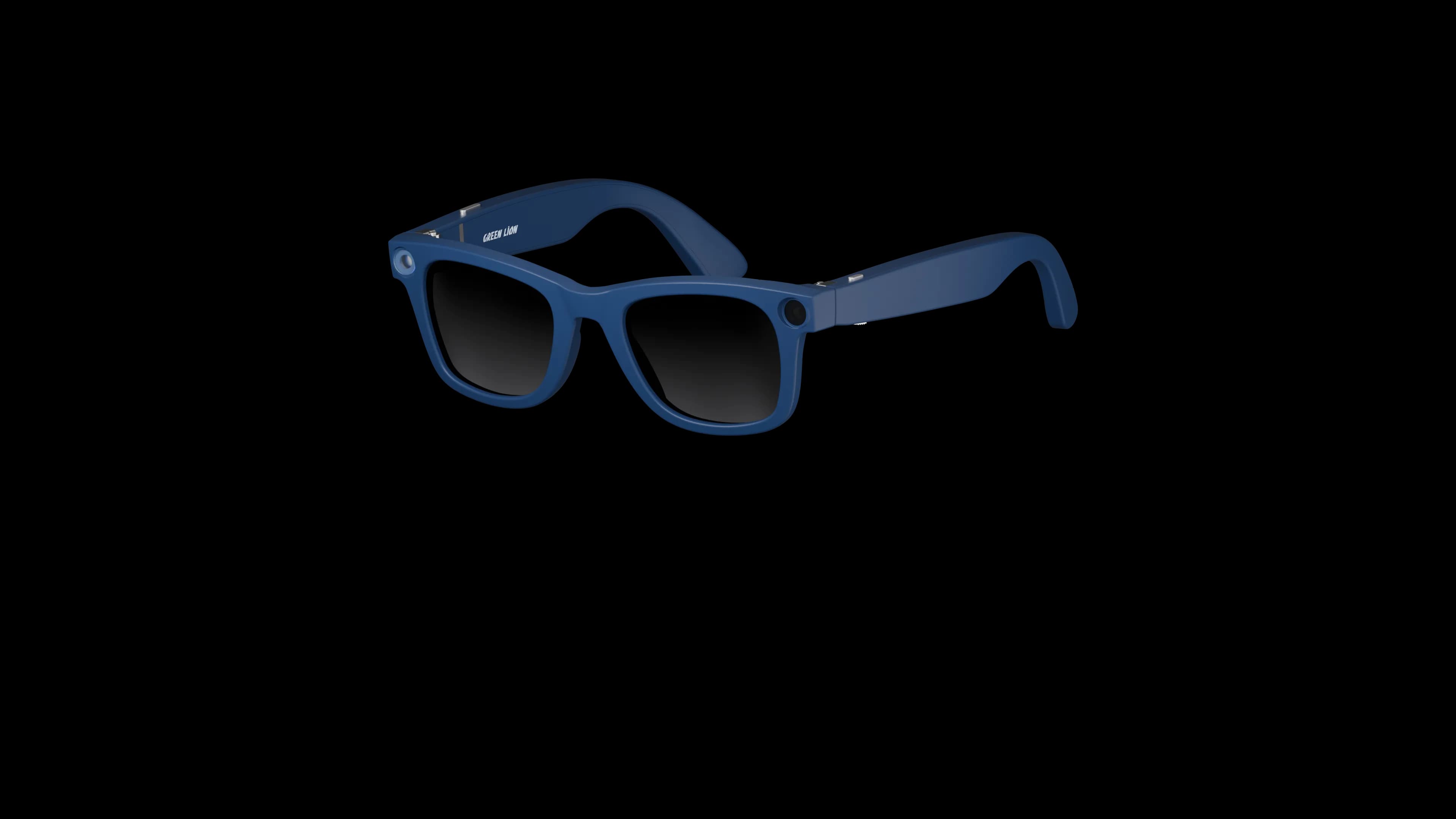 Green Lion Rayna AI Smart Glasses — Black 5
