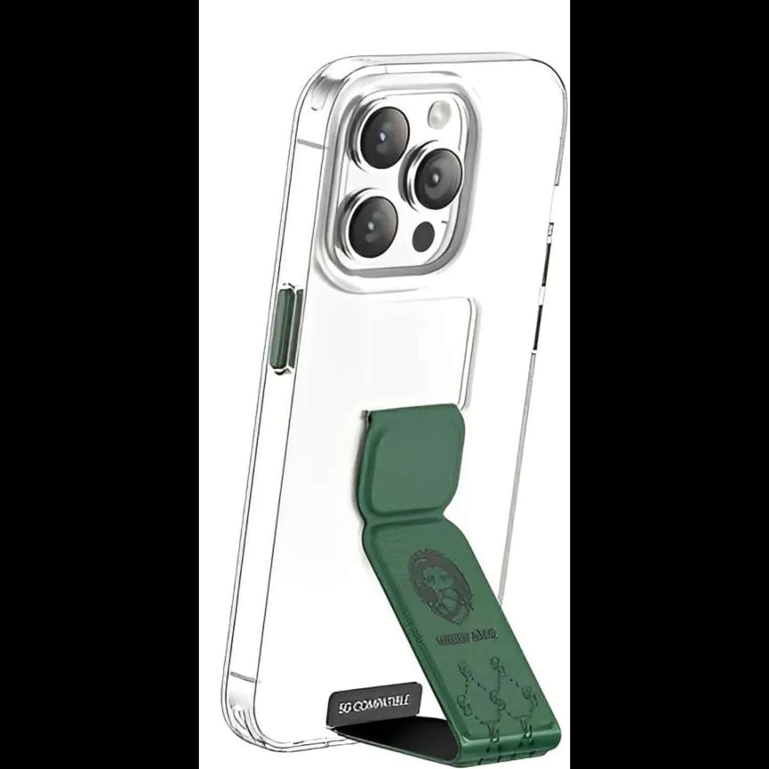 Green Lion Clear Case Series 9 - Shockproof, Green for iPhone 14 Plus 2