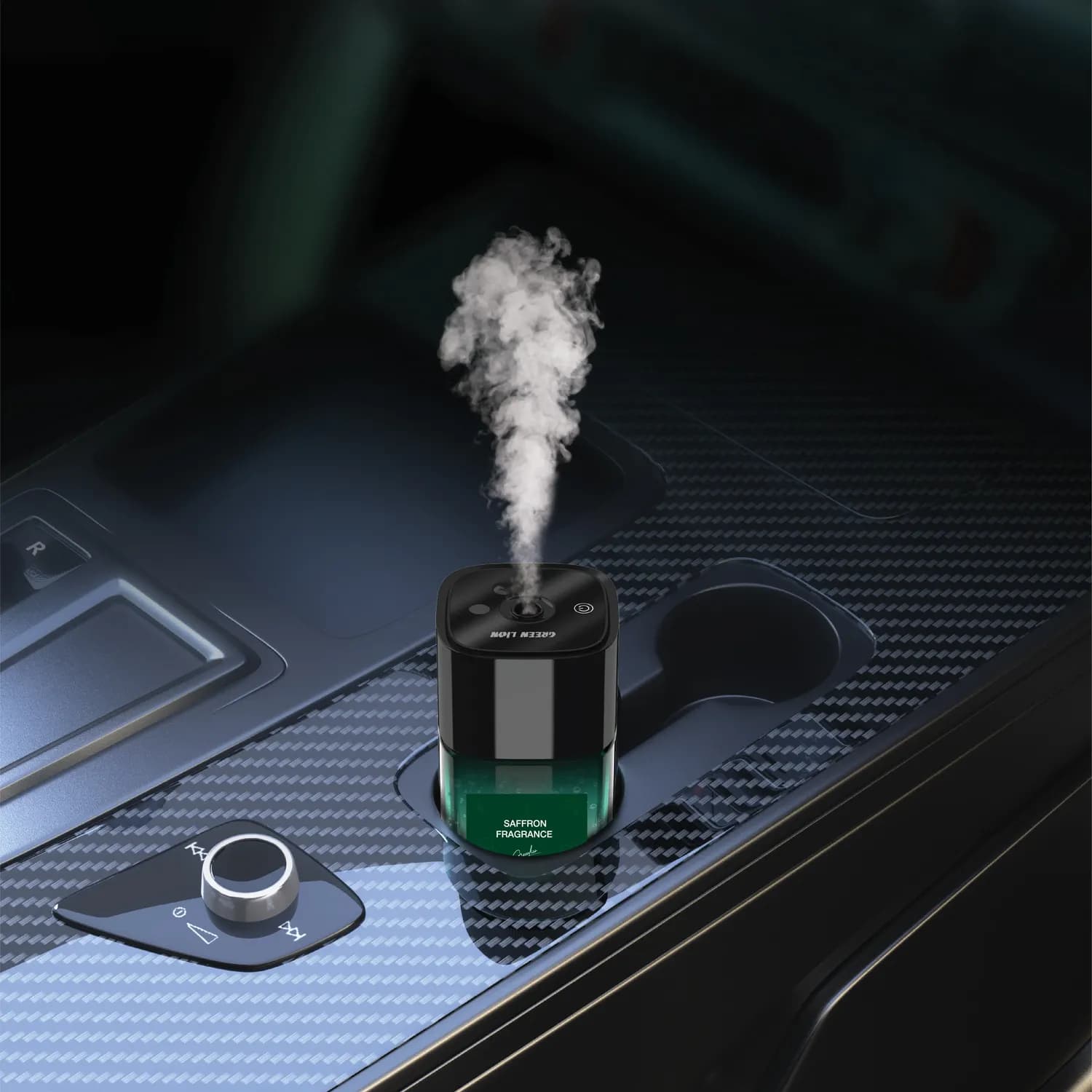 Green Lion Diffuser - Saffron, USB-C, Green 2