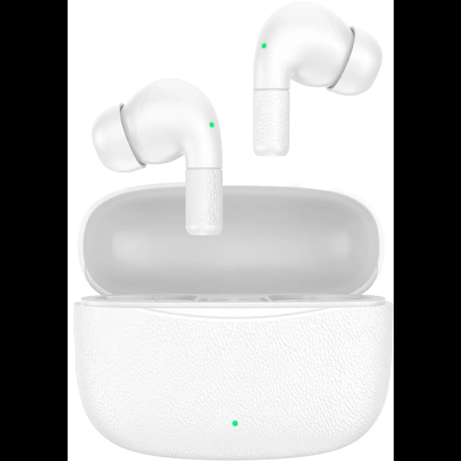 Green Lion Earbuds Santorini 2 - Noise Cancelling, White — Black 2