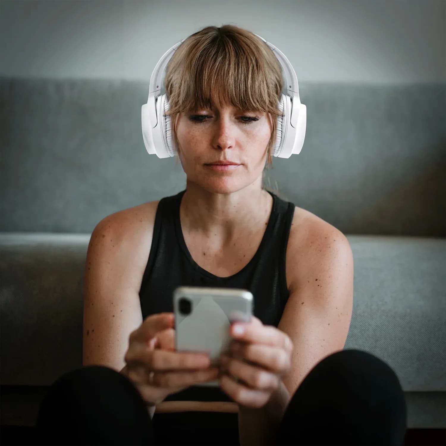 Green Lion Wireless Headphones SanSiro - 30H Playtime, White — Black 3