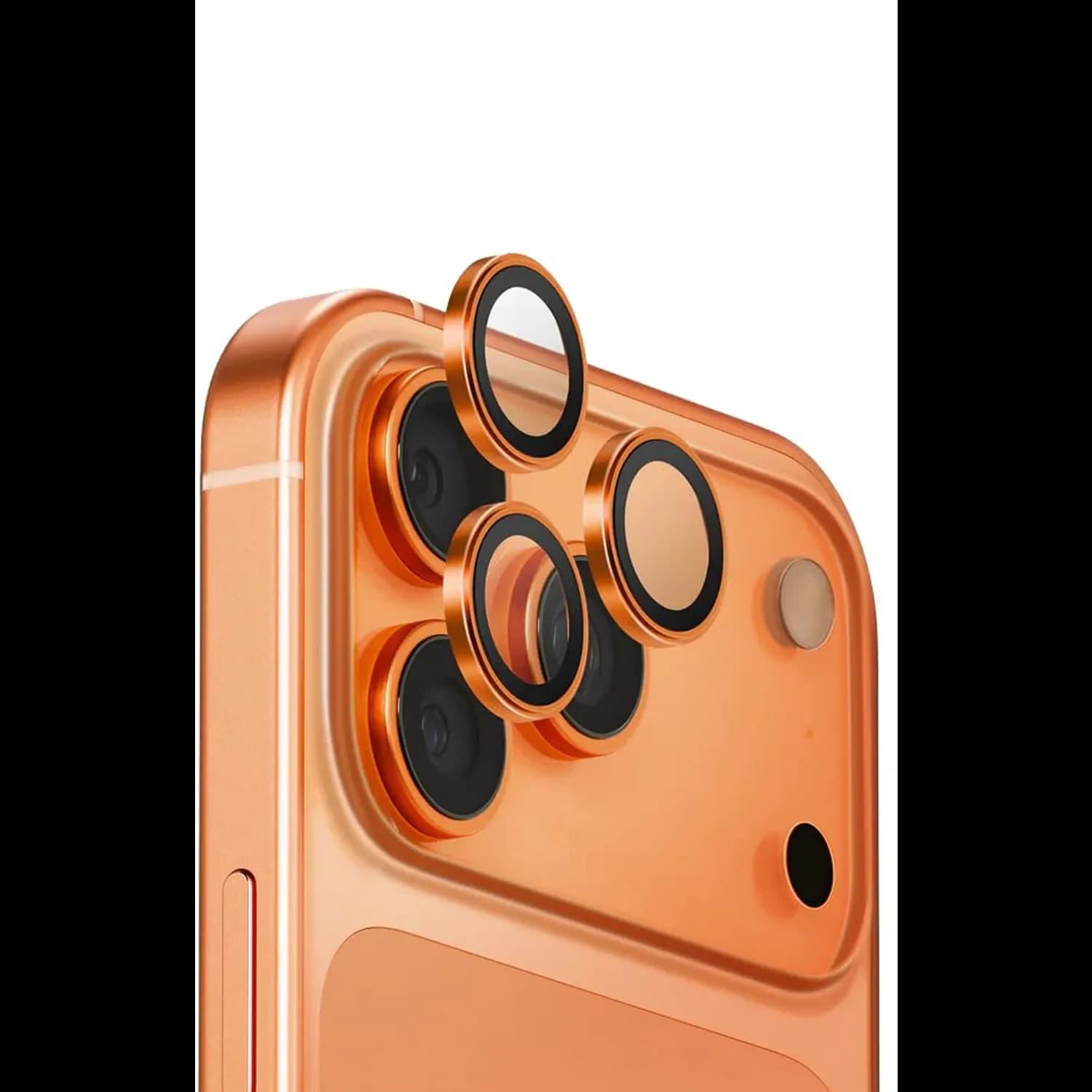 Green Lion Camera Lens Protector iPhone 17 Pro Max - Sapphire, Orange Titanium — Green 1 Green Lion Camera Lens Protector iPhone 17 Pro Max - Sapphire, Orange Titanium — Green 1