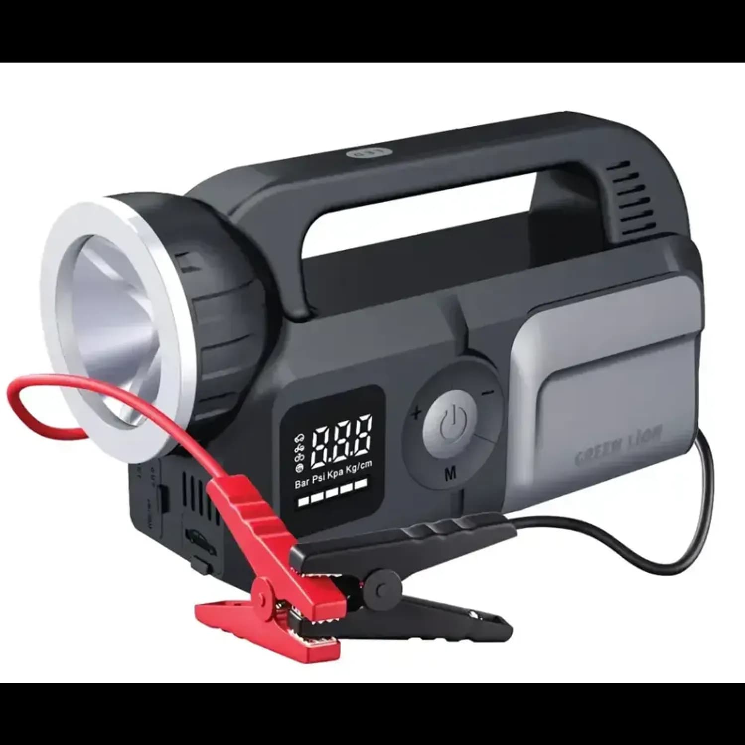 GREEN LION Car Jump Starter - 24000mAh, 120W, Grey 1 GREEN LION Car Jump Starter - 24000mAh, 120W, Grey 1