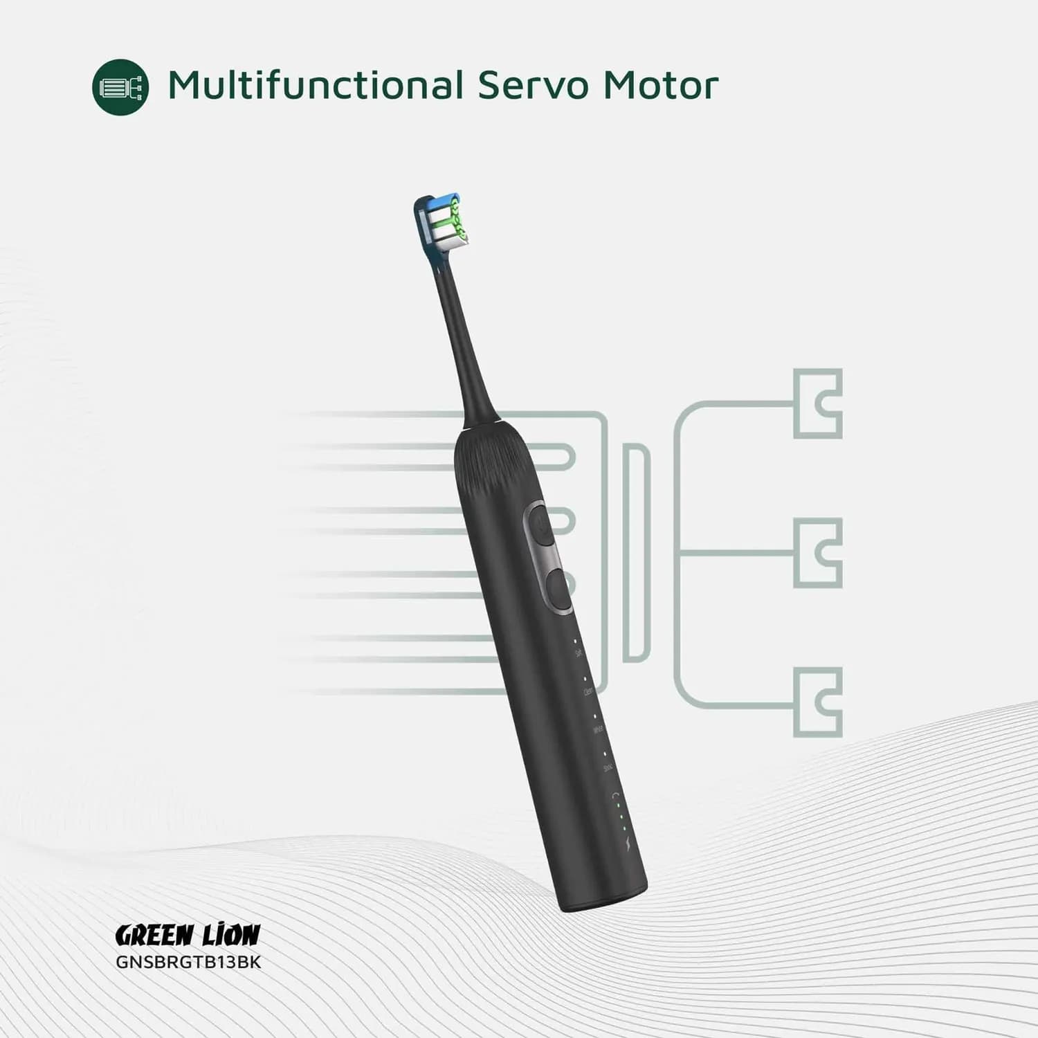 Green Lion Smart Brush - 60° Ultrawide, Black 4