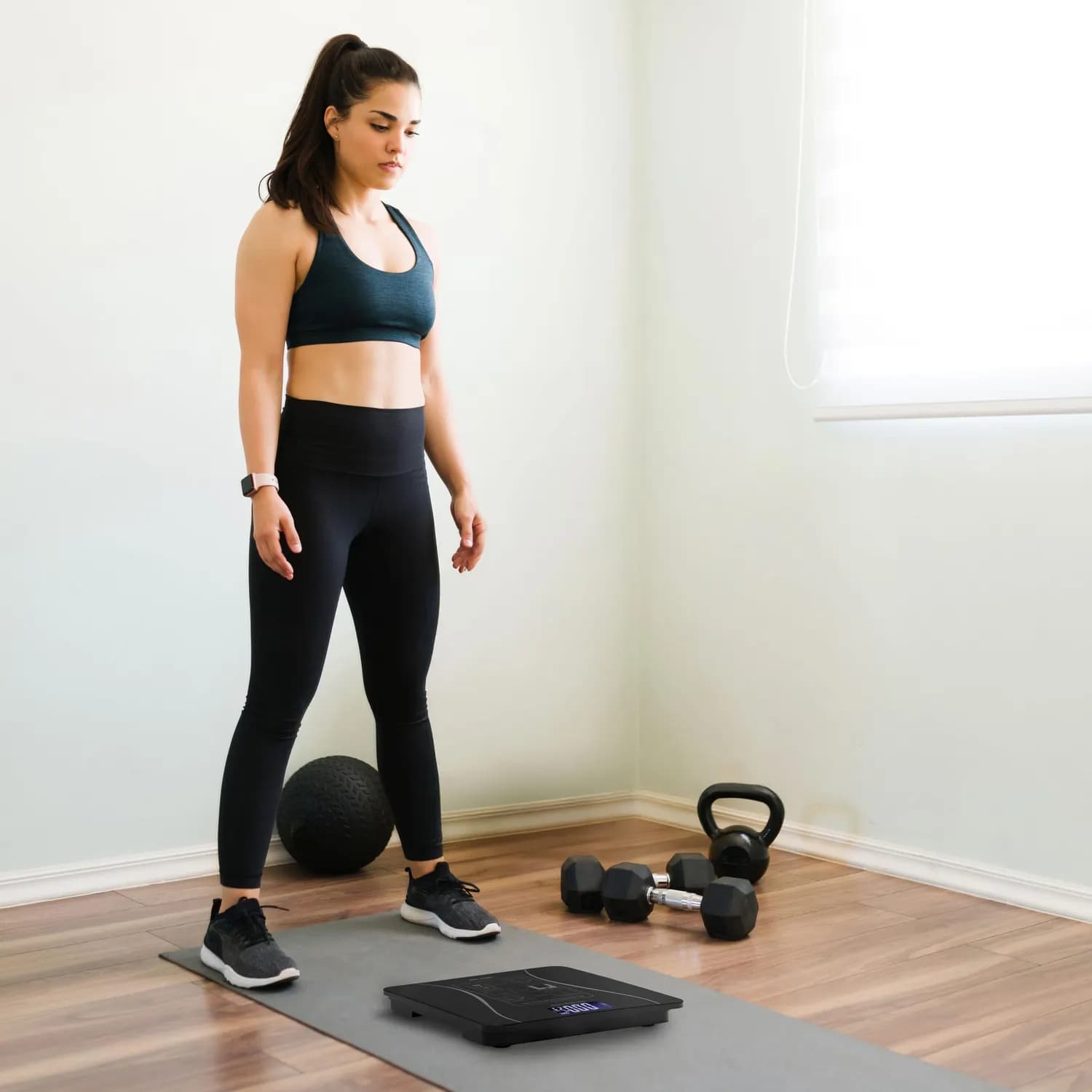 Green Lion Smart Body Scale Lite - 16 Health Metrics, Black 2