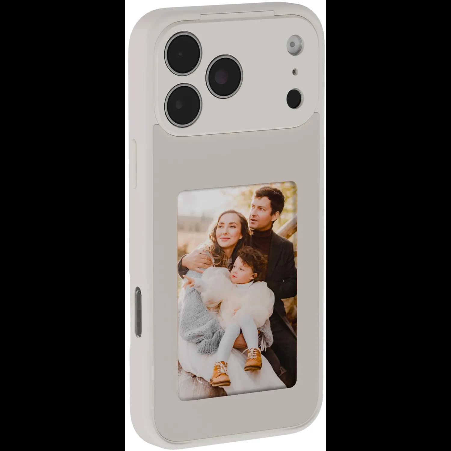 Green Lion E-Ink Case 17 Pro Max - 4-Color Display, White — Gray 4