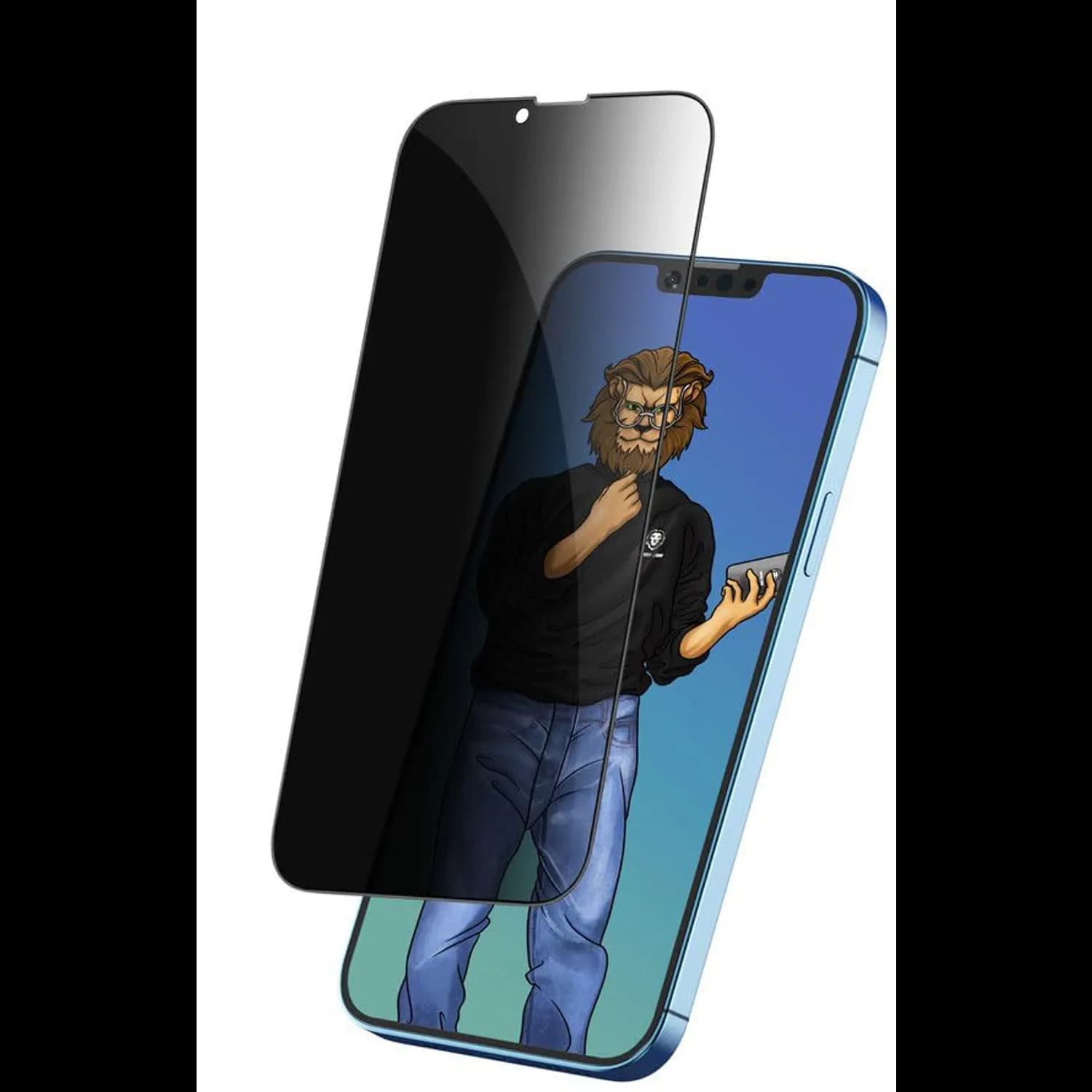Green Lion Screen Protector iPhone 11 - 9H Privacy Anti-Peeping Glass 2