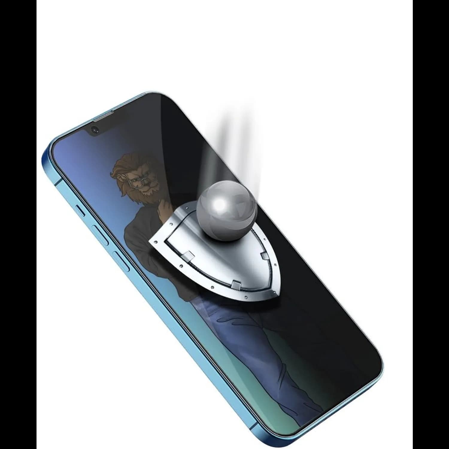 Green Lion Screen Protector iPhone 11 - 9H Privacy Anti-Peeping Glass 4