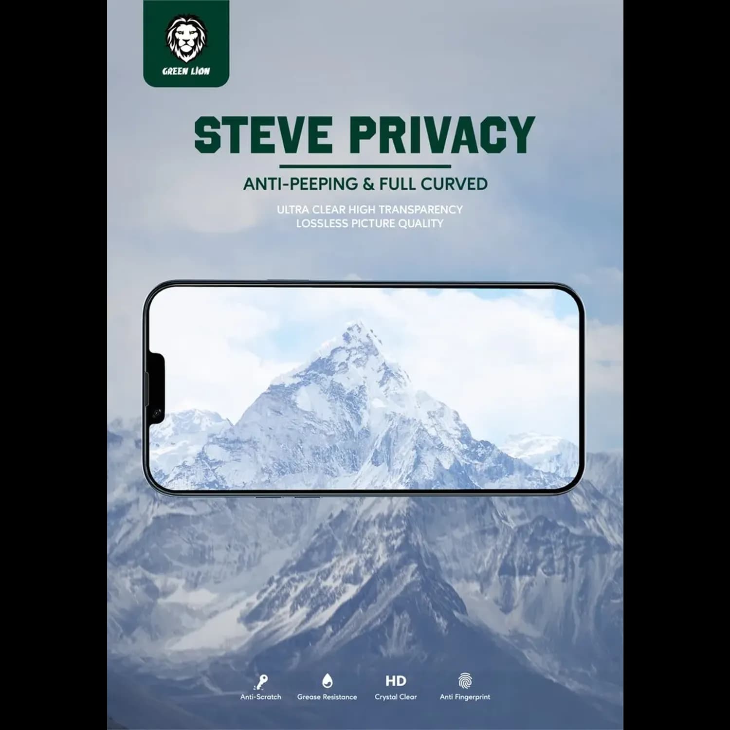 Green Lion Screen Protector iPhone 11 Pro Max - 9H Privacy Glass 2
