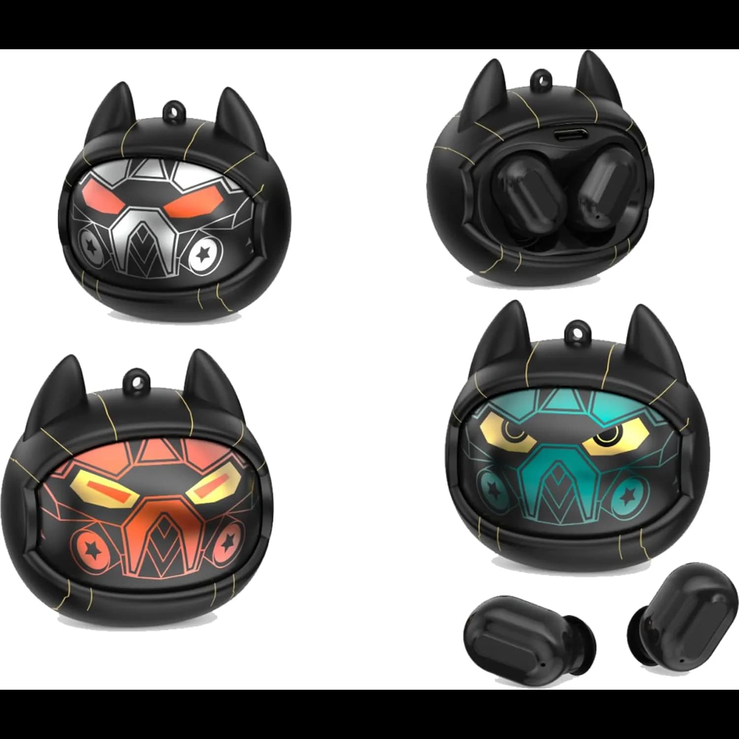 Green Lion Earbuds Shadow Beats - True Wireless, Black 3