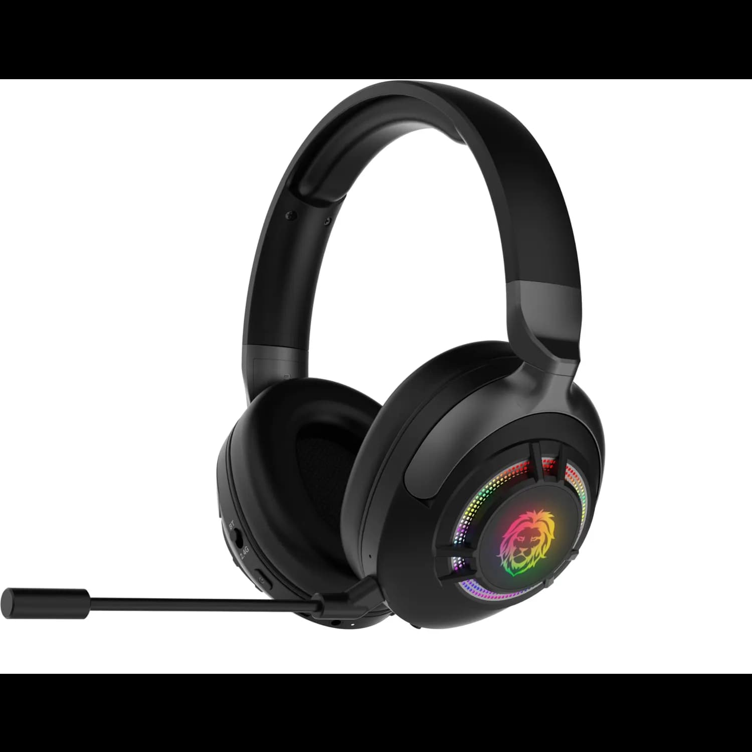 Green Lion Gaming Headset Shadow RGB ANC - Black 2