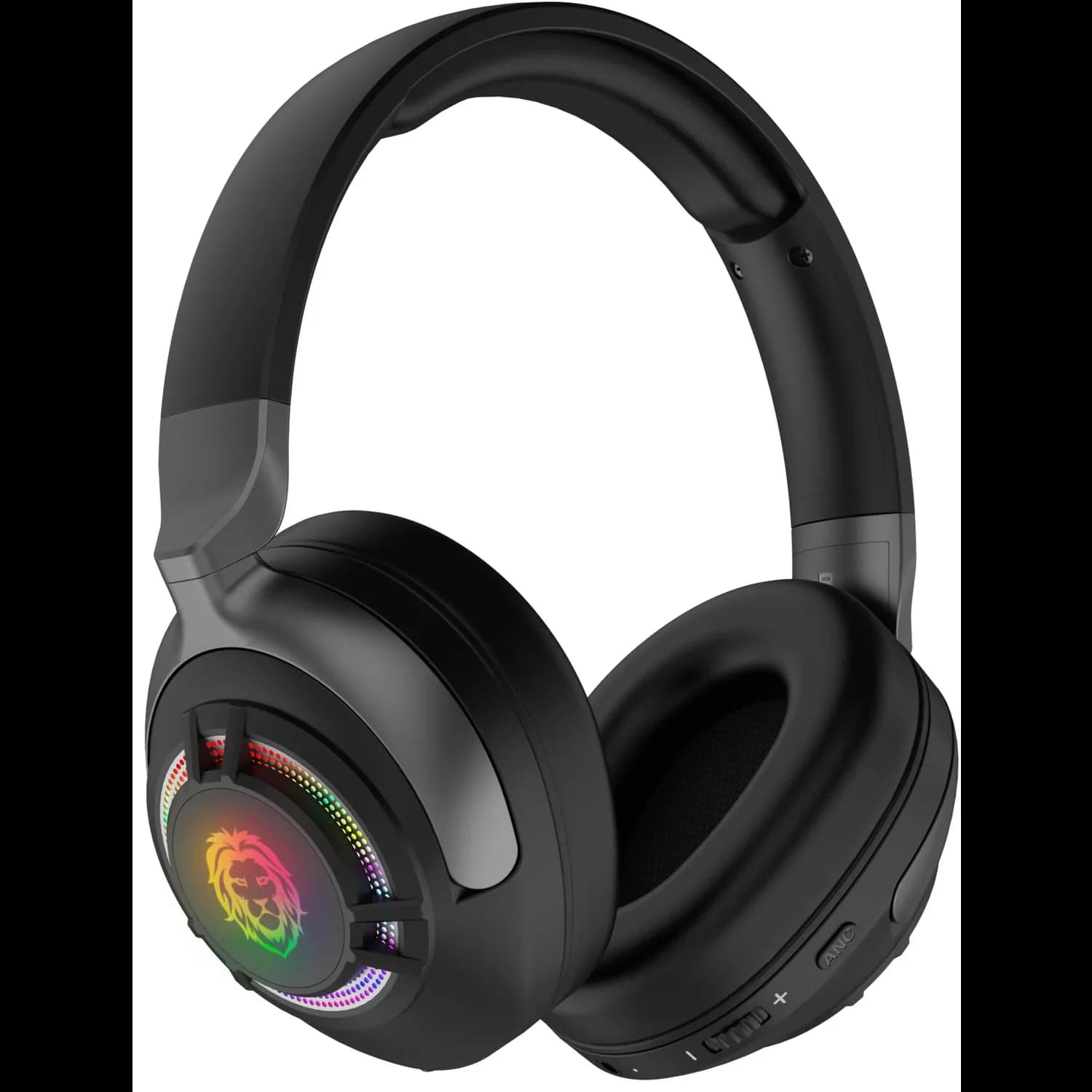 Green Lion Gaming Headset Shadow RGB ANC - Black 3