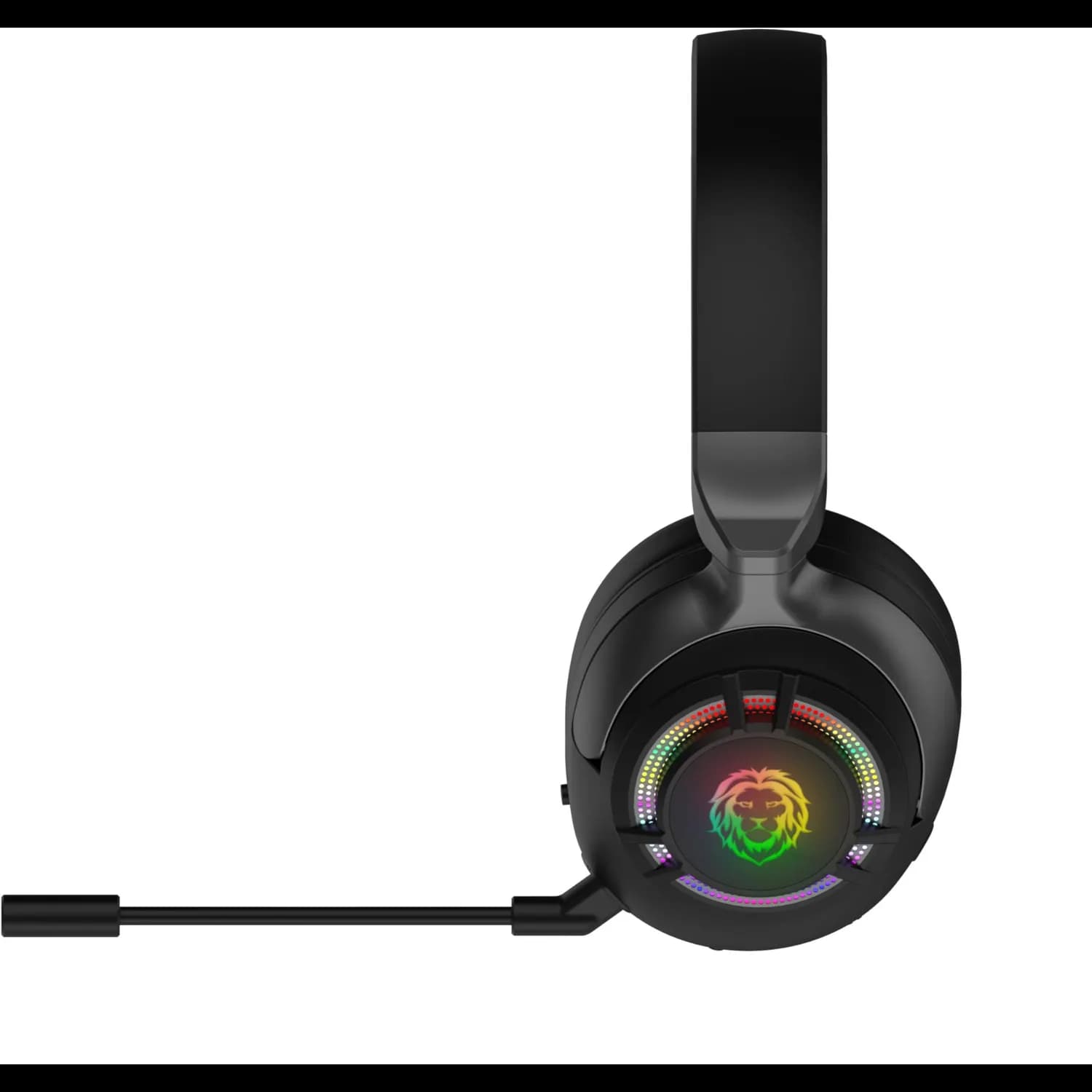 Green Lion Gaming Headset Shadow RGB ANC - Black 4