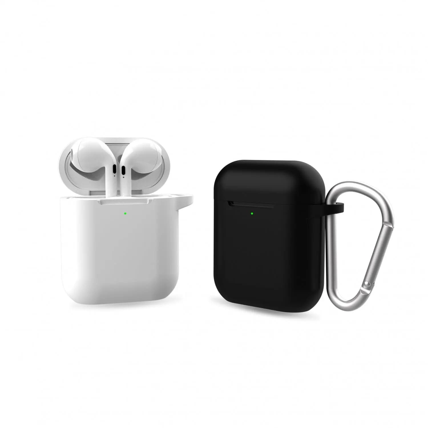 Green Lion Silicone Case Berlin Series - AirPods 1/2, Black 2