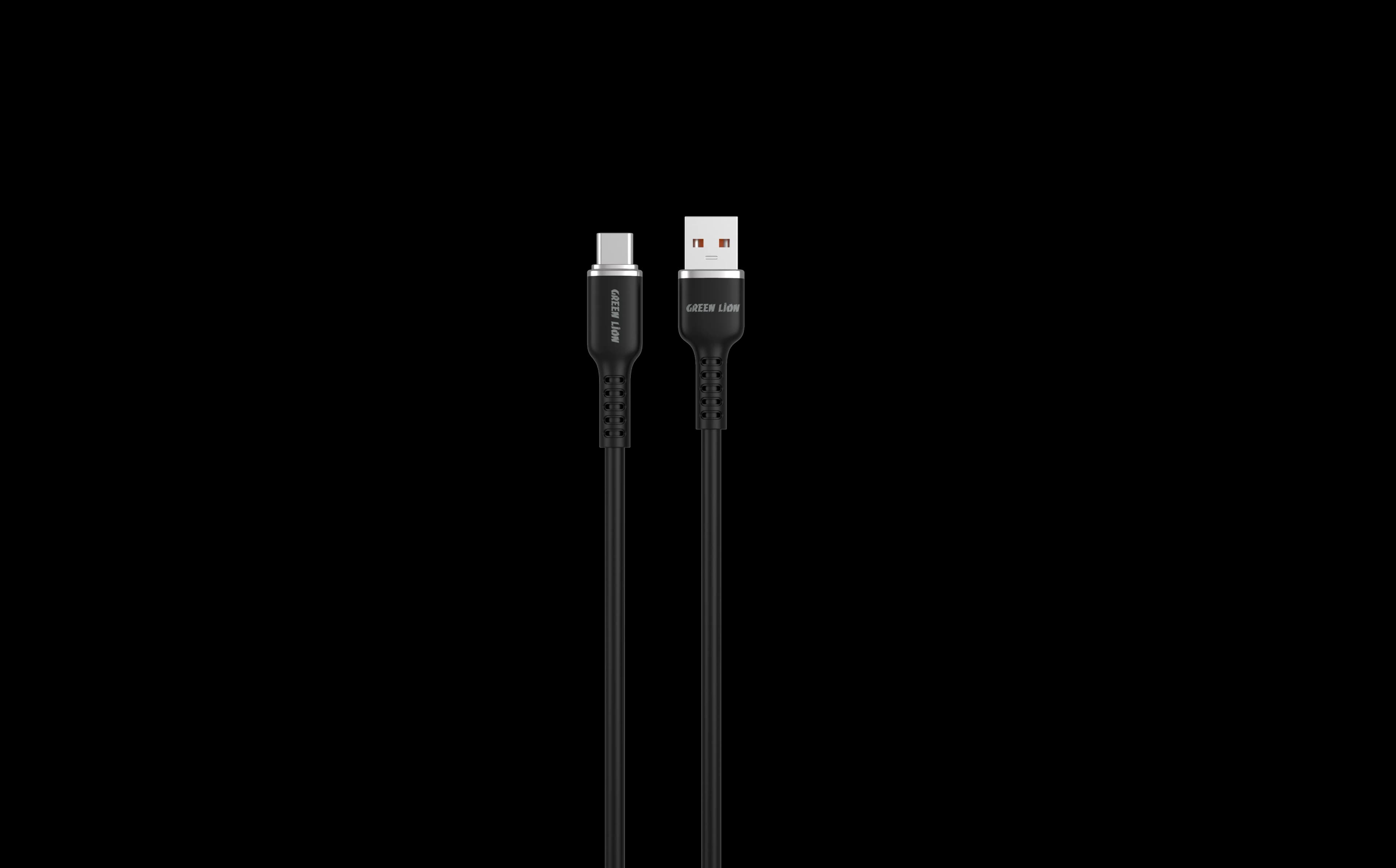 Green Lion USB-A To USB-C Silicone Cable 2