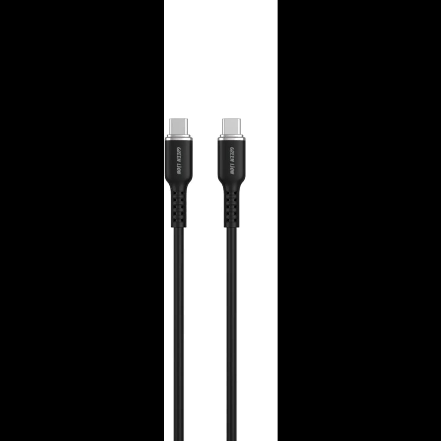 Green Lion USB-C Cable - 60W, 1M, Black 1 Green Lion USB-C Cable - 60W, 1M, Black 1
