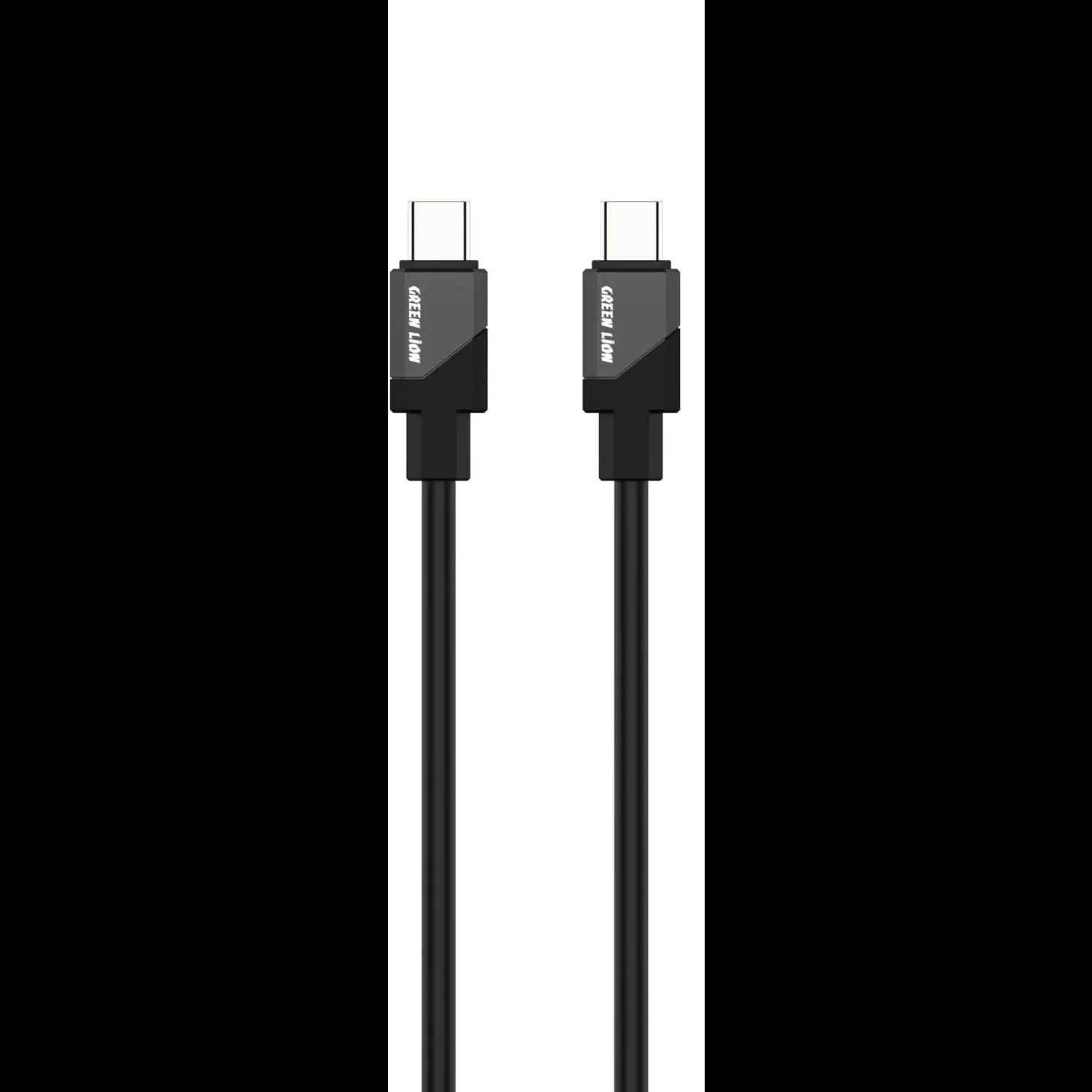 Green Lion USB-C Cable - 60W Fast Charging, Black 1