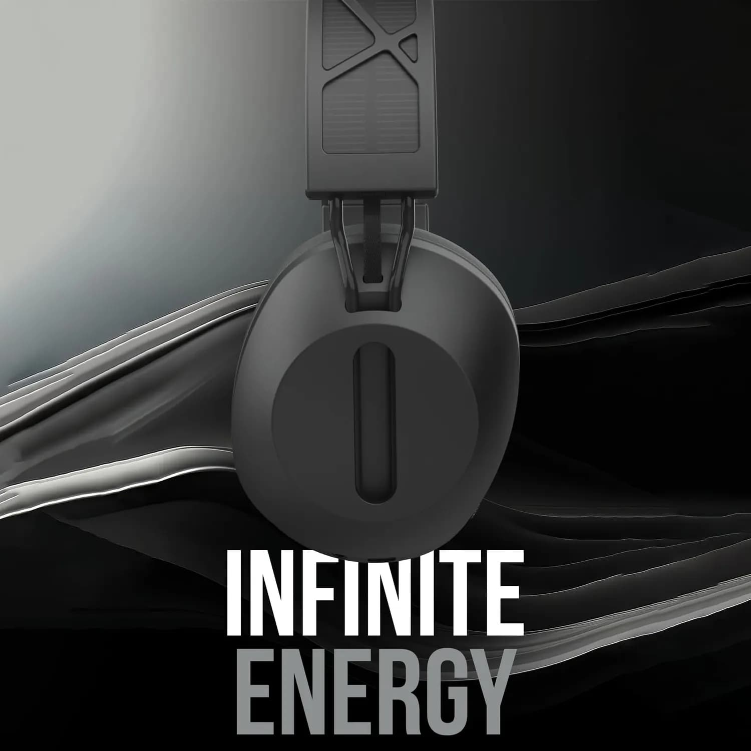 Green Lion Headphones SolarEcho ANC - Solar Powered, Black 3