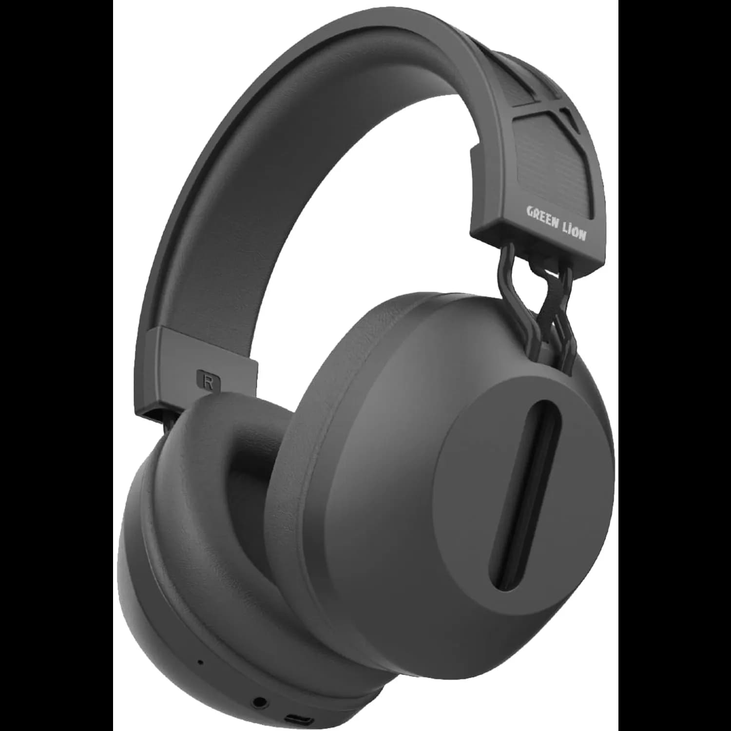 Green Lion Headphones SolarEcho ANC - Solar Powered, Black 1