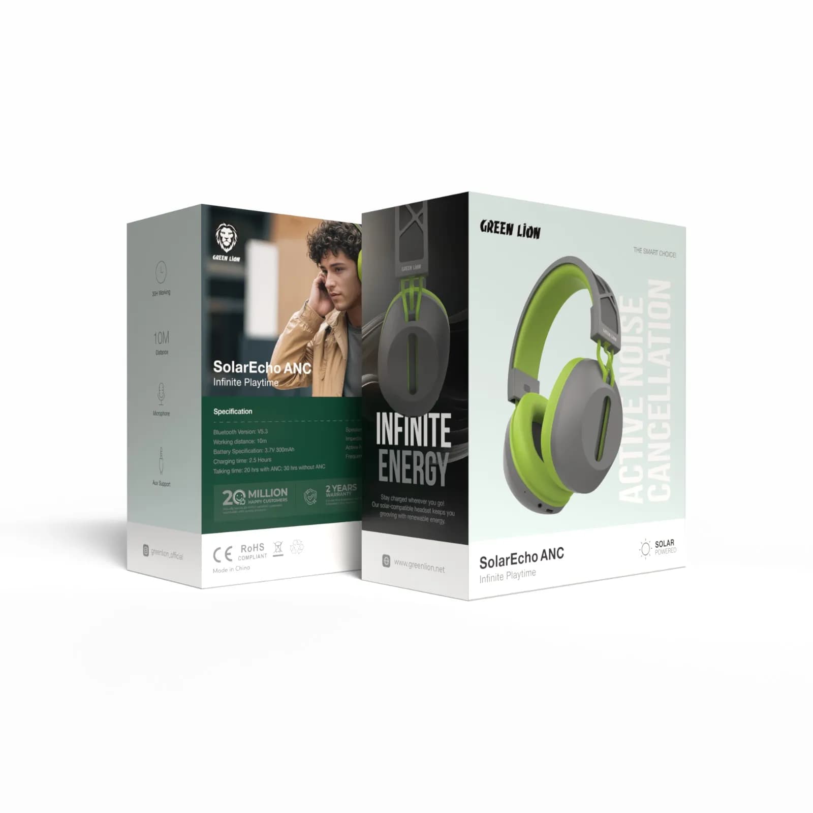 Green Lion SolarEcho ANC Infinite Playtime 2