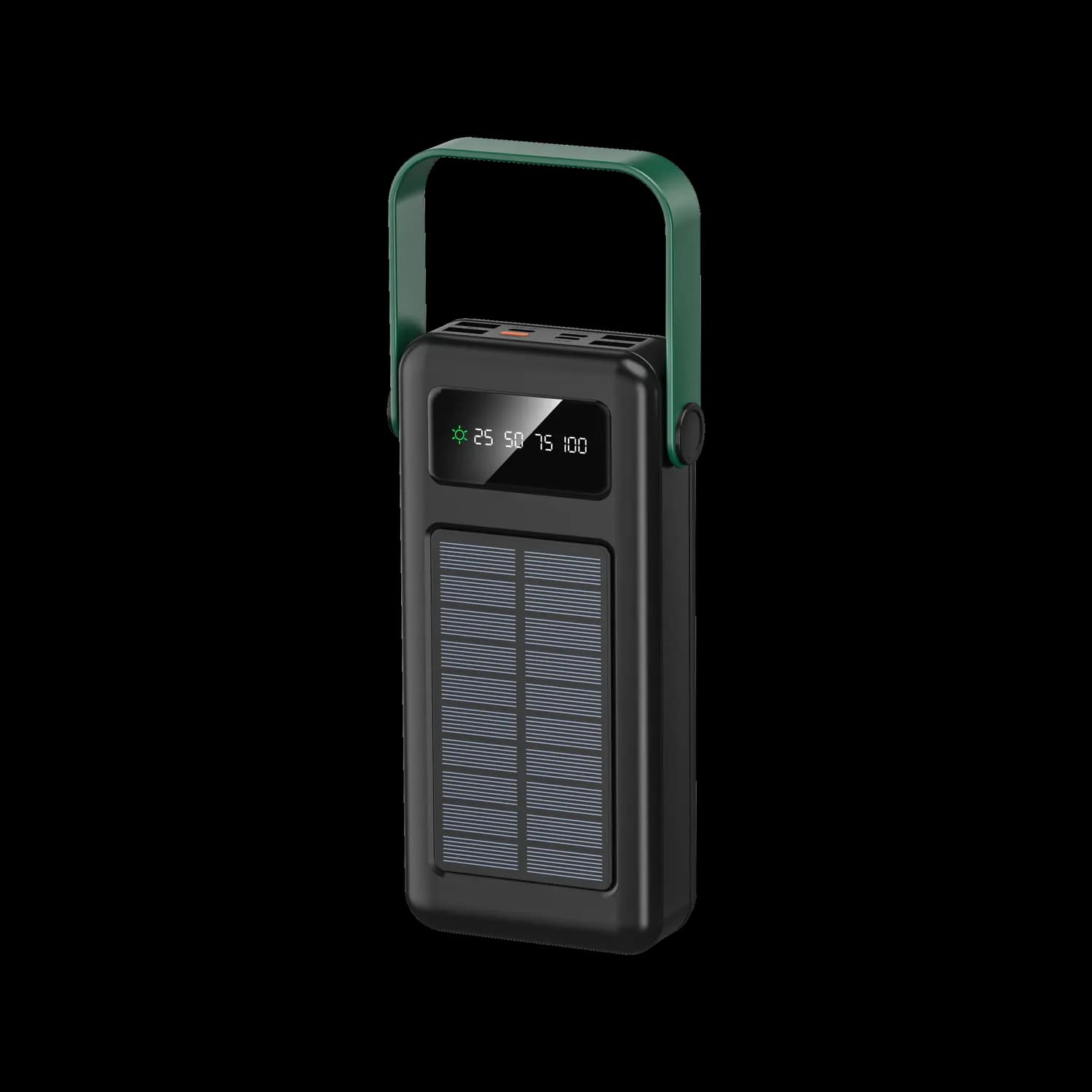 Green Lion Power Bank Solar Max 30000mAh - Black 4