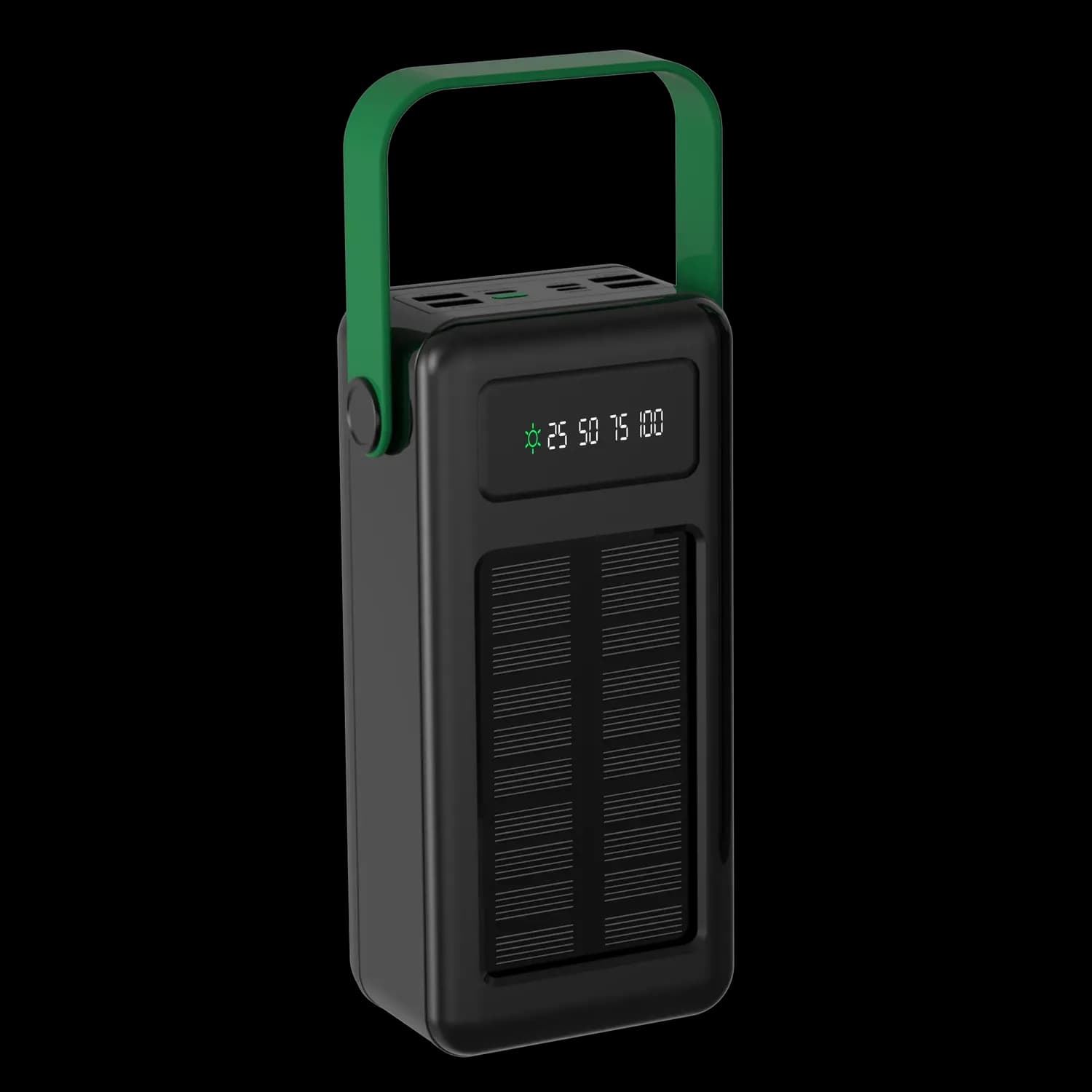 Green Lion Solar Max 50000mAh Power Bank - Black 3