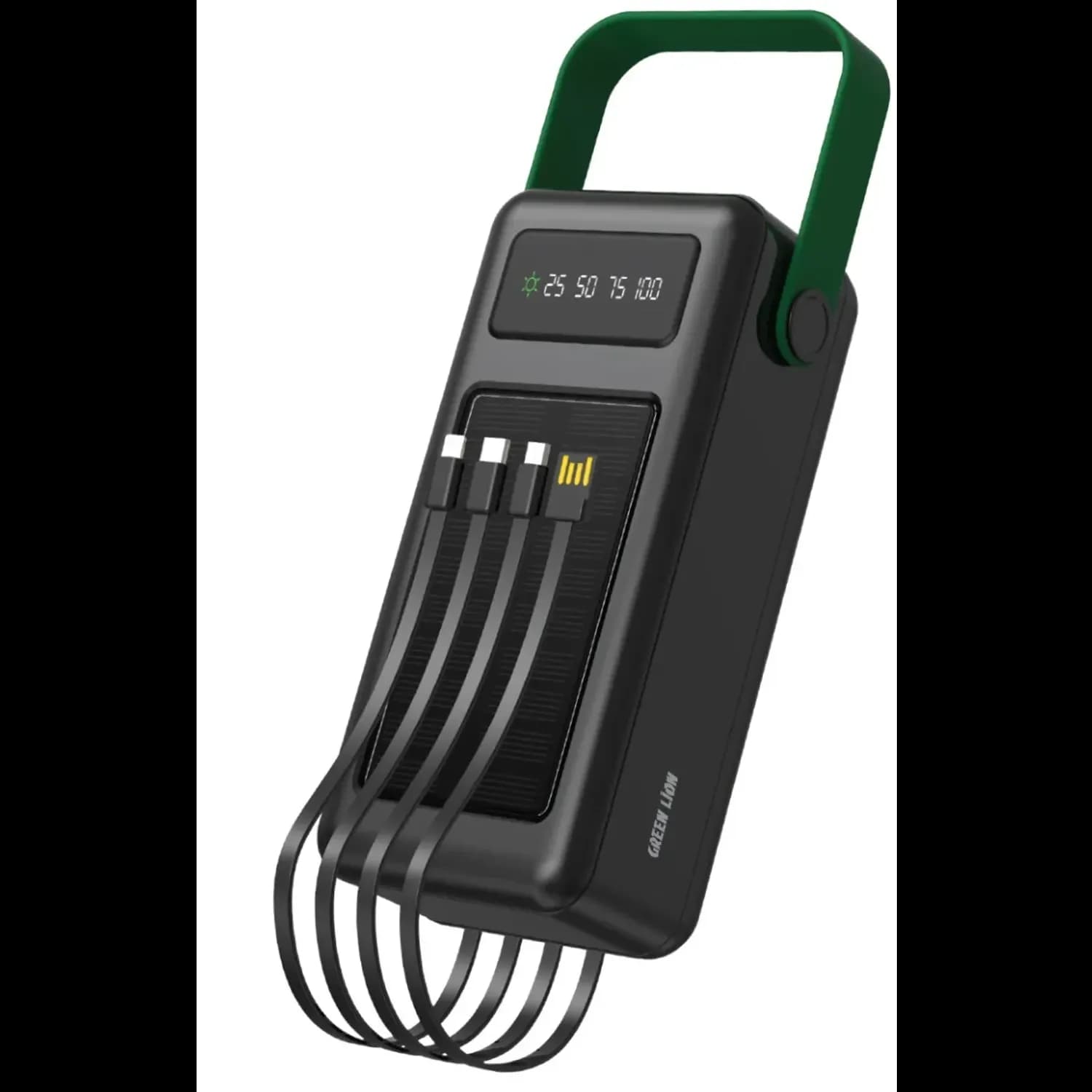 Green Lion Solar Max 50000mAh Power Bank - Black 1 Green Lion Solar Max 50000mAh Power Bank - Black 1