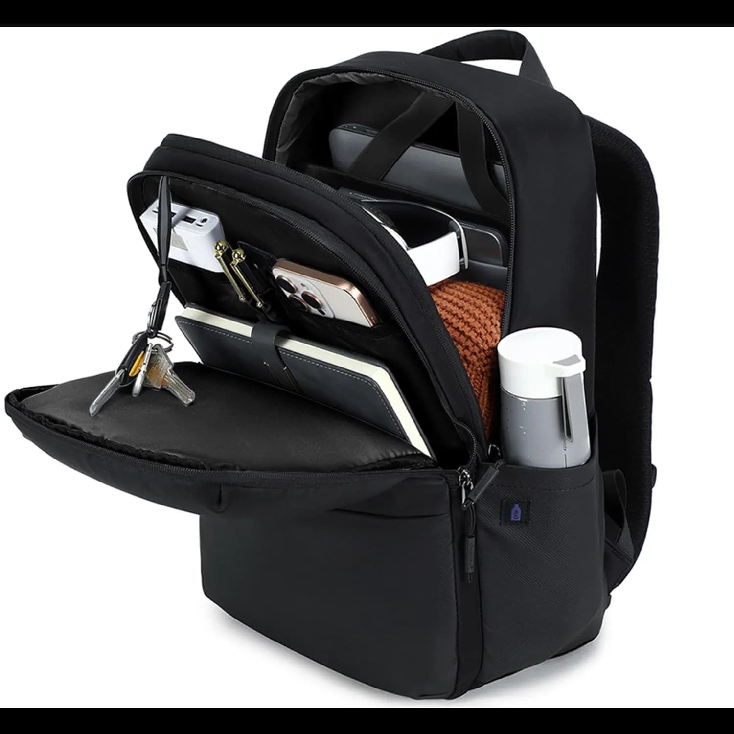 Green Lion Backpack - Unisex, Black 2