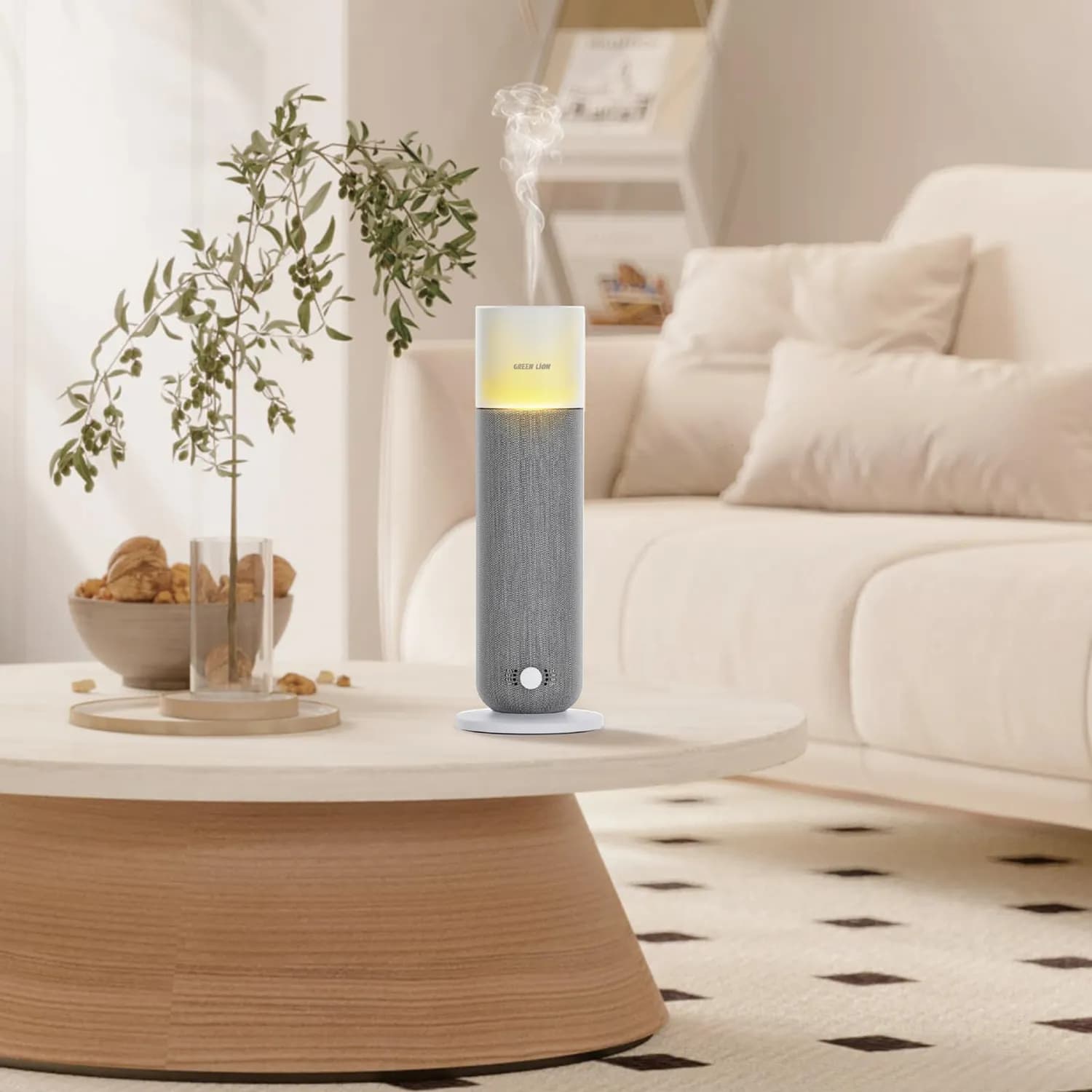 Green Lion Aroma Diffuser Smart Bloom - 160m³ Coverage, Gray 2