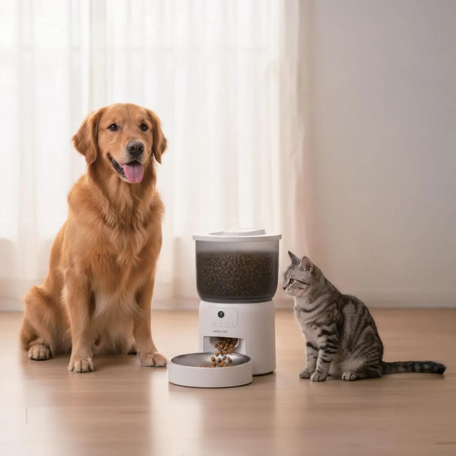 Green Lion Smart Pet Feeder - WiFi, 3L Tank, HD Camera 2