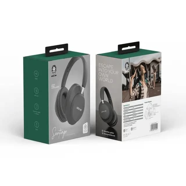 Green Lion Santiago Wireless Headphone 1 Green Lion Santiago Wireless Headphone 1