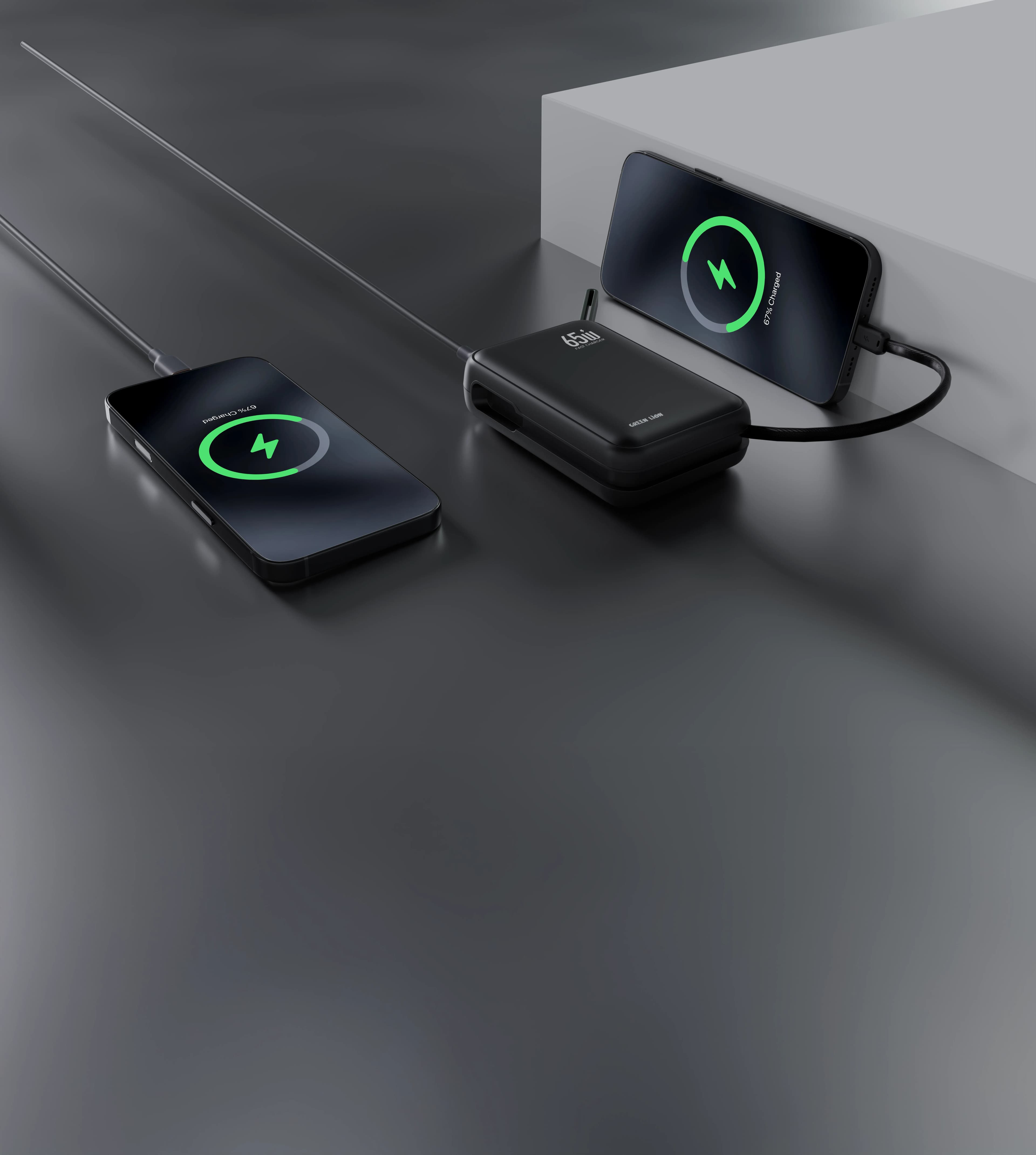 Green Lion Soho 20000mAh Power Bank - Black 4