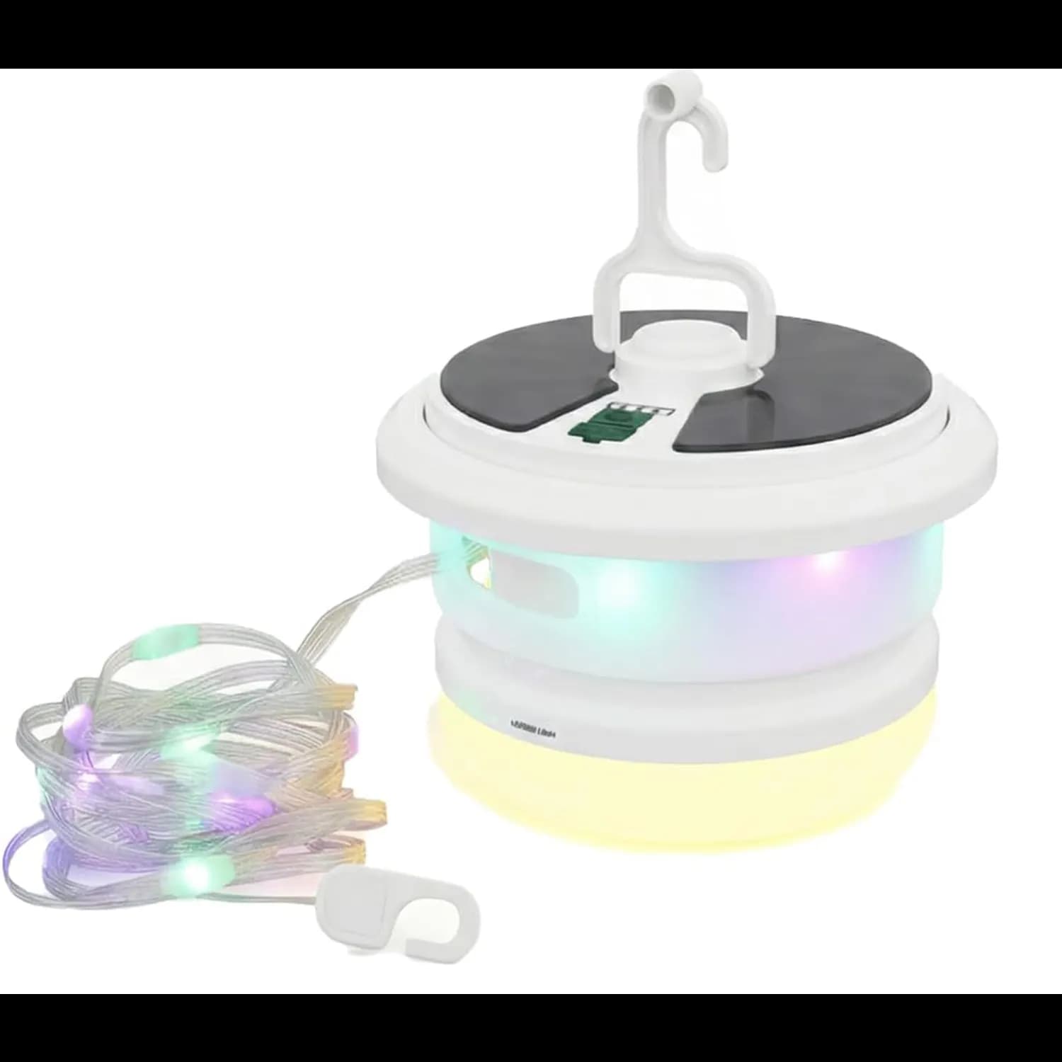 Green Lion Solar Camping String Light - Type-C Rechargeable, White 1