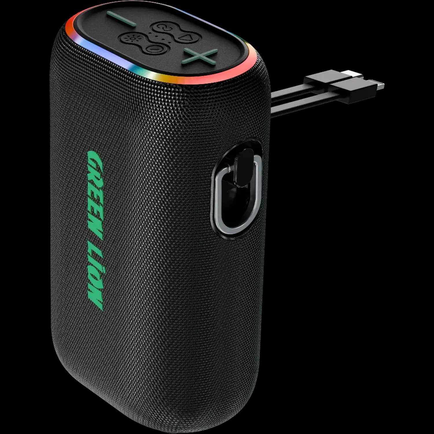 Green Lion Speaker WAVE 20 - 10000mAh Power Bank, Black 1 Green Lion Speaker WAVE 20 - 10000mAh Power Bank, Black 1