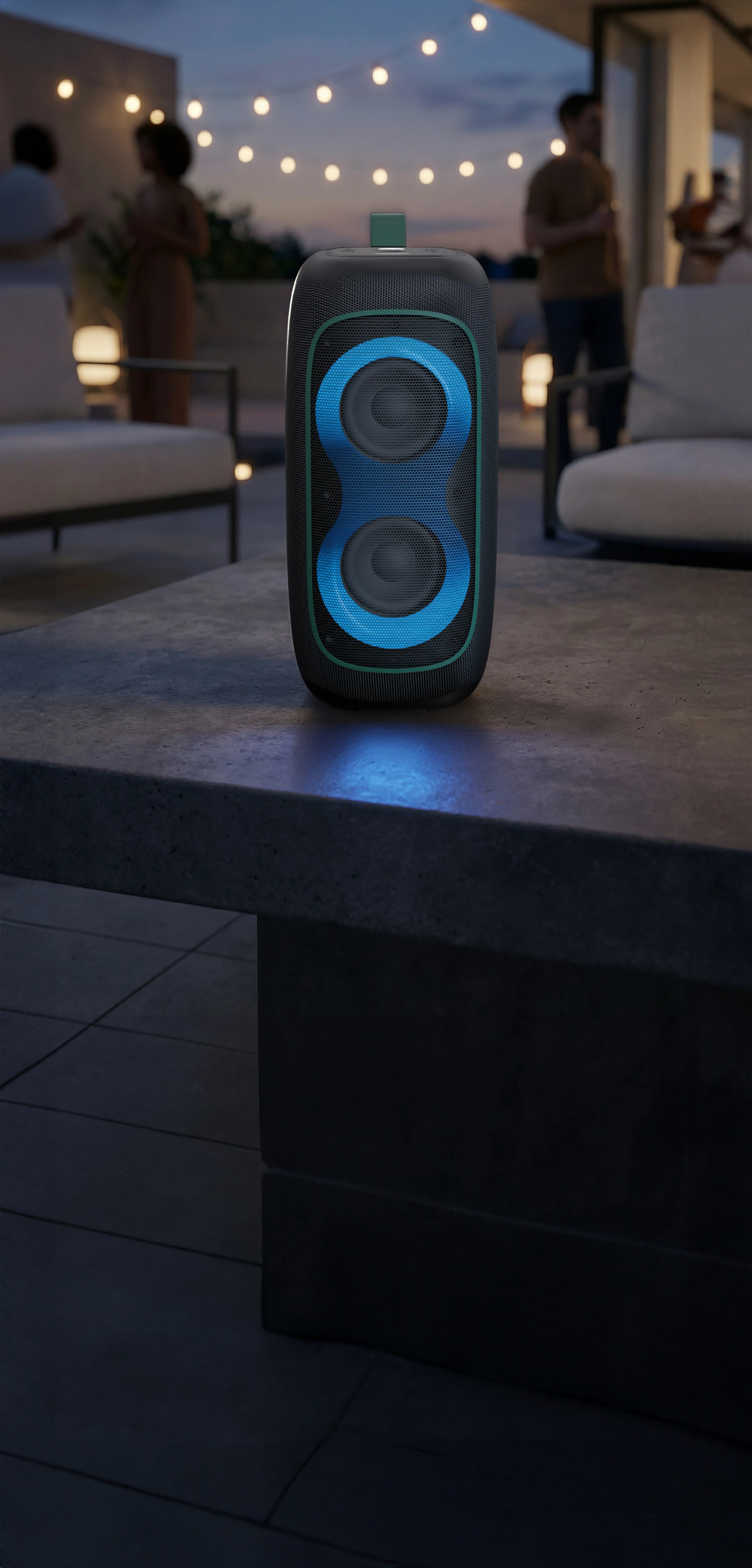 Green Lion Portable Speaker THUNDER 30 - Black 4