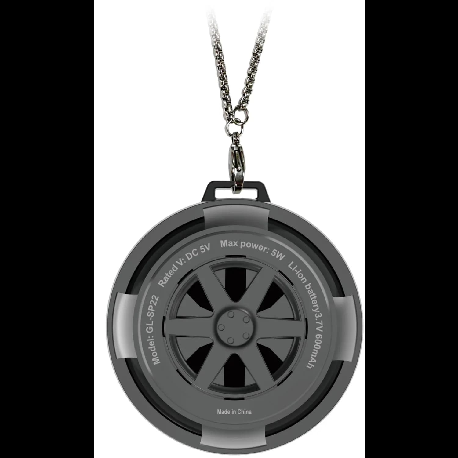 Green Lion Bluetooth Speaker GNSPFDGTSK - 5W, Waterproof, RGB LED, Fidget Spinner, Gray 1