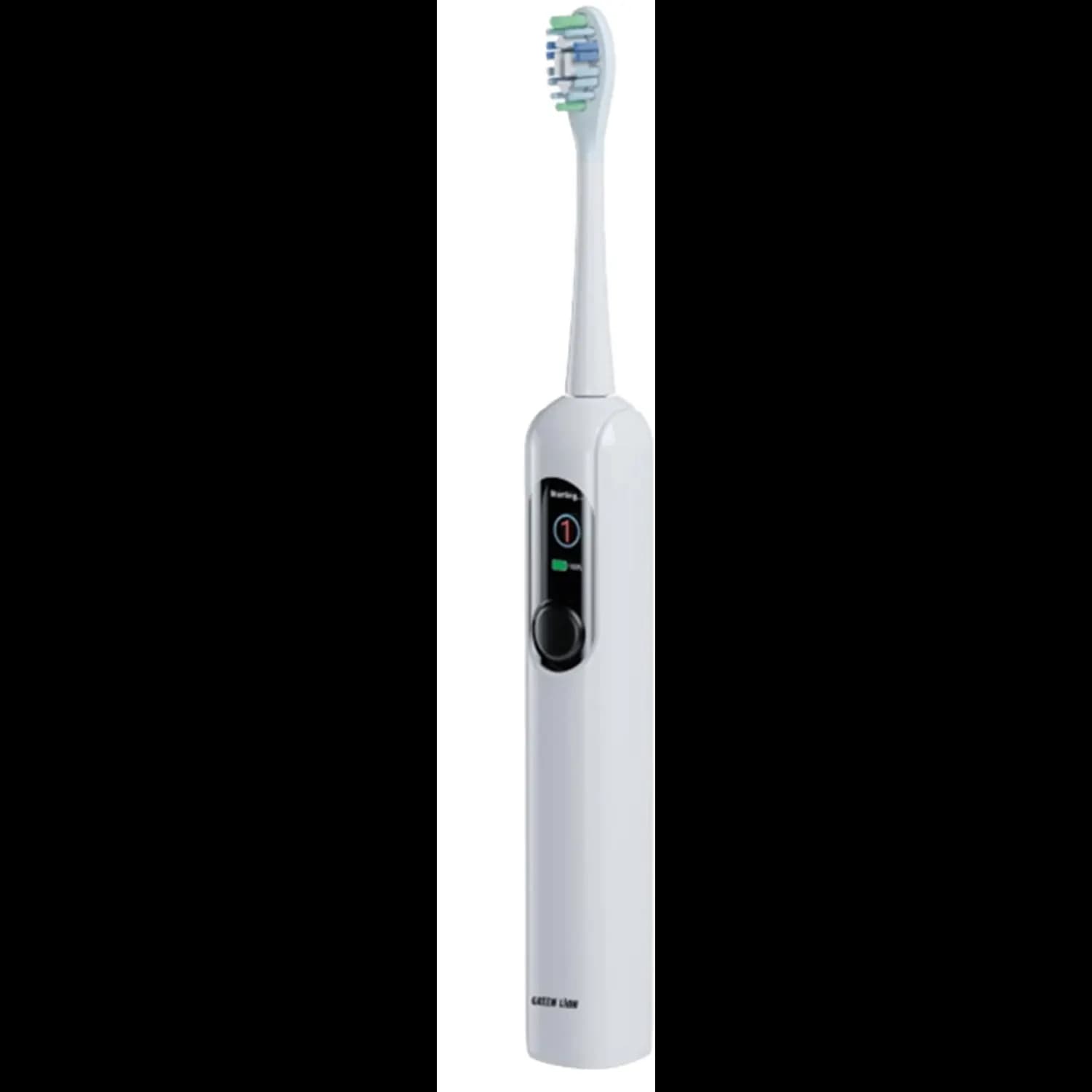 Green Lion Smart Toothbrush - TFT Display, 2 Heads, White 1 Green Lion Smart Toothbrush - TFT Display, 2 Heads, White 1