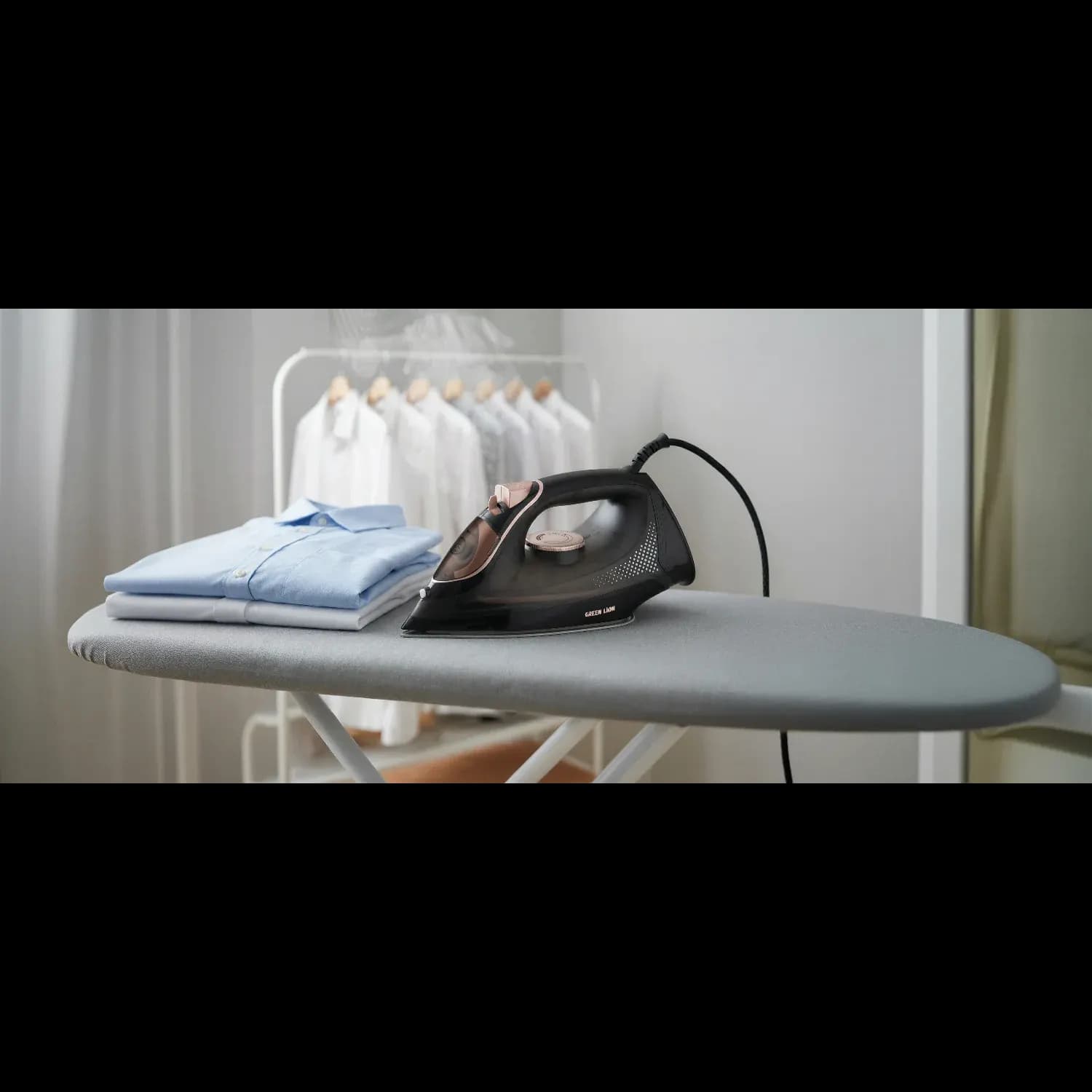Green Lion Steam Iron Series 2 BX140 - 2800W, Black 4