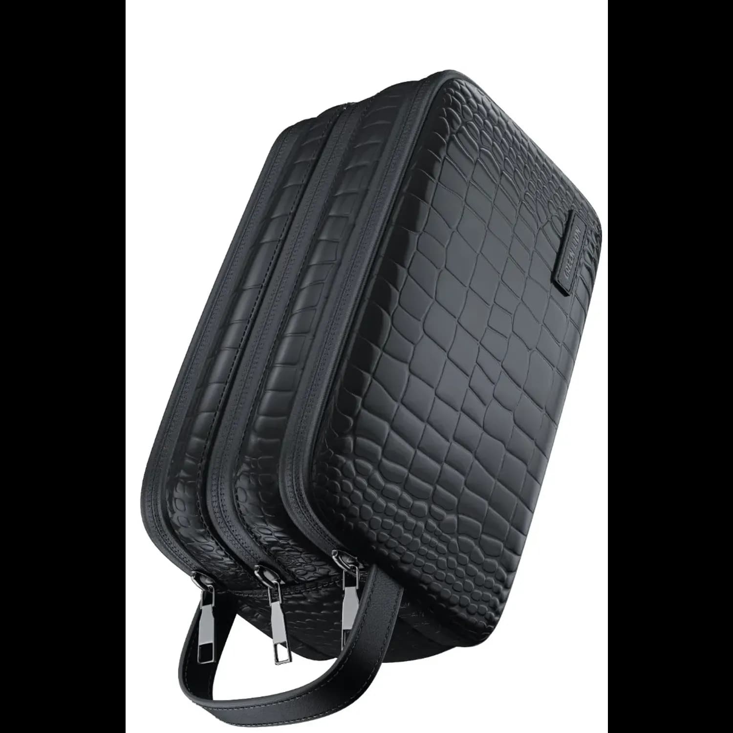 Green Lion Clutch Bag - Ergonomic Design, Black 1 Green Lion Clutch Bag - Ergonomic Design, Black 1