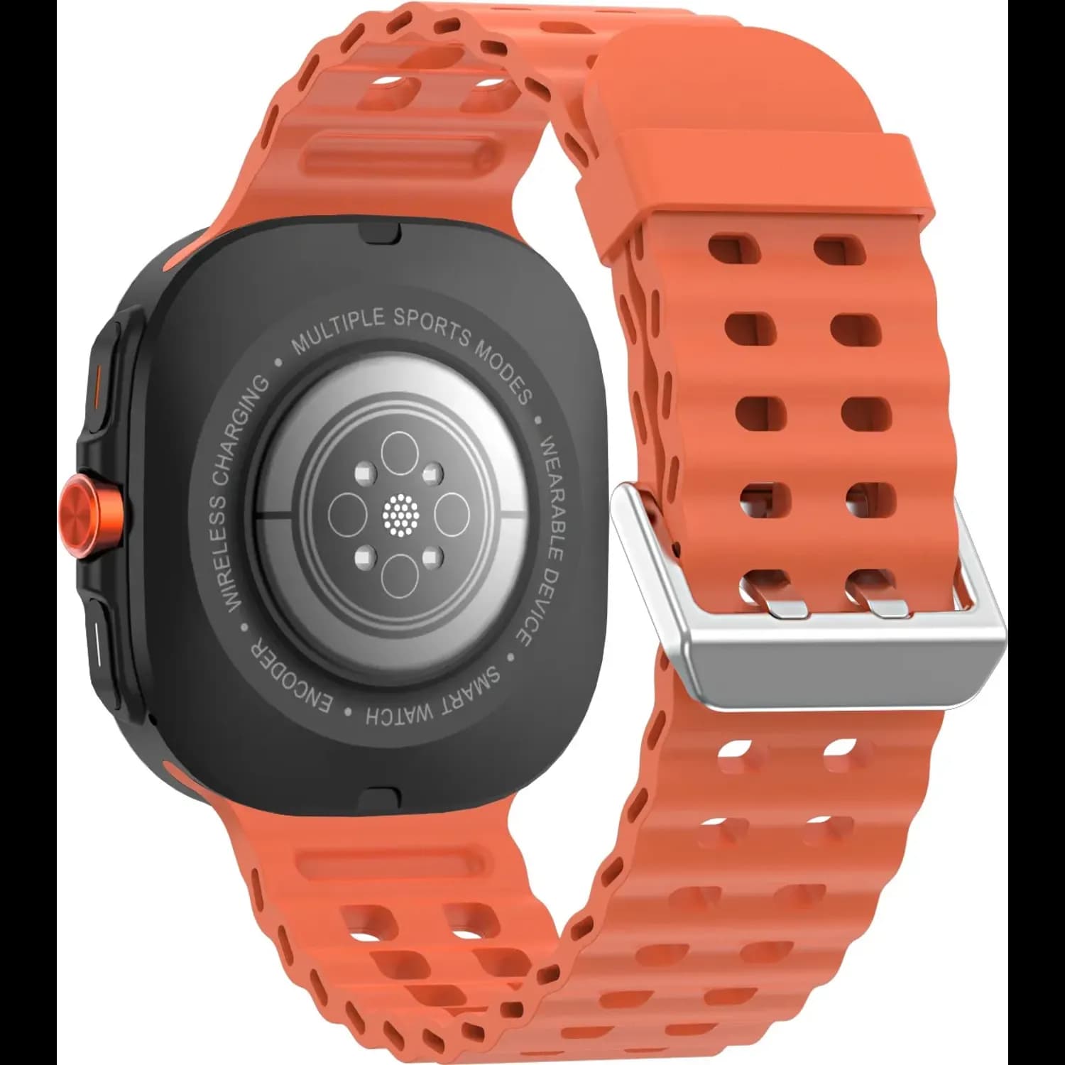 Green Lion Smart Watch Strive - Wireless Charging, Orange 4