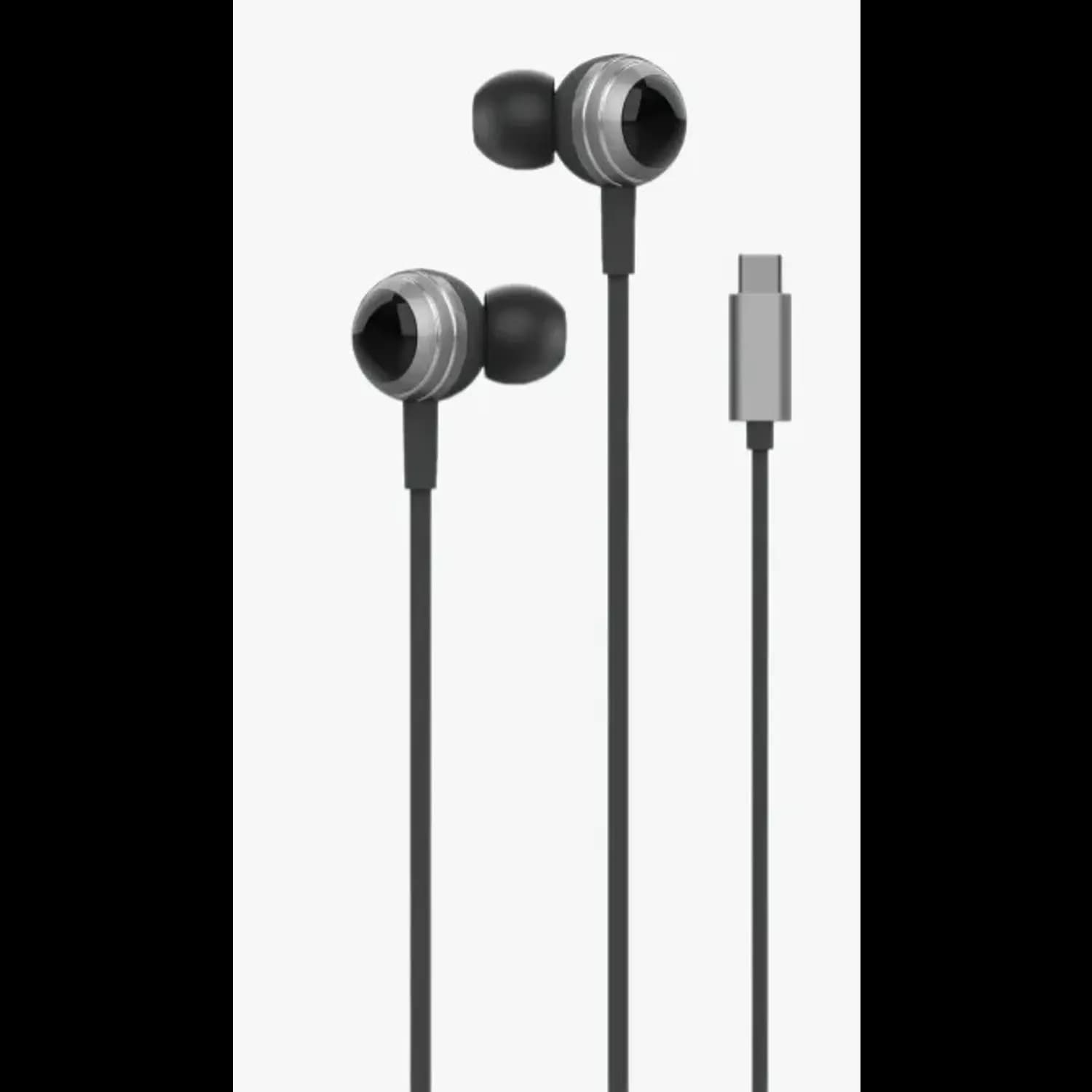Green Lion Earphones - Type-C, Black 1