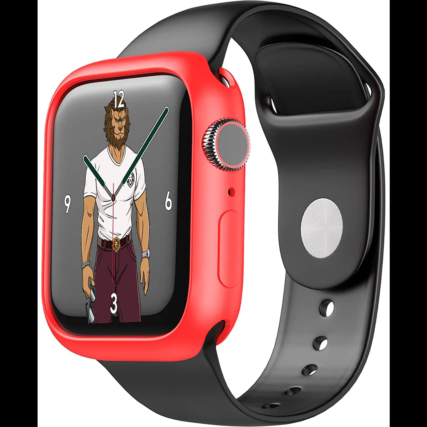 Green Lion Stylin Guard Pro Case 44mm - Red 2