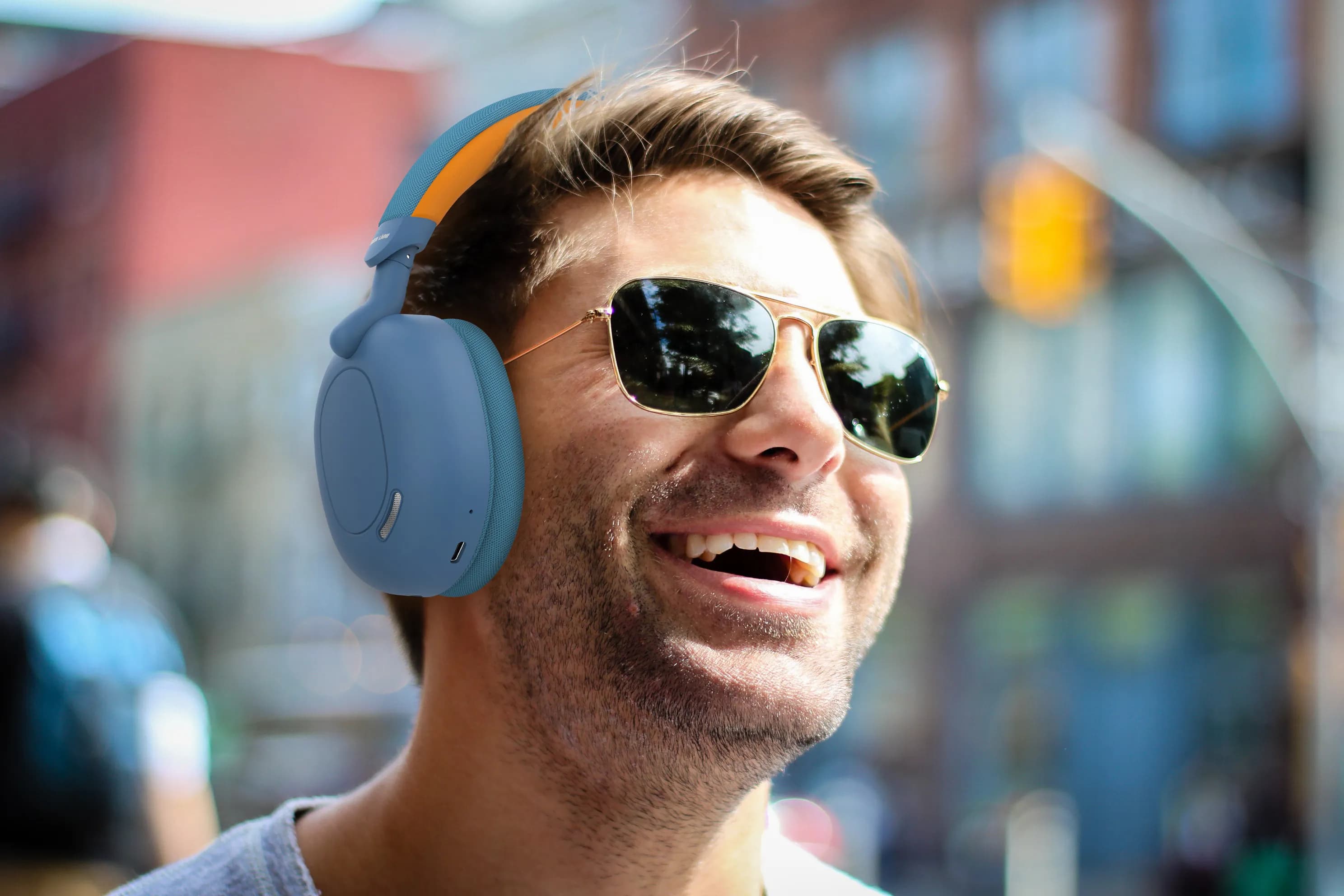 Green Lion Sunstone Headphone - Blue 2