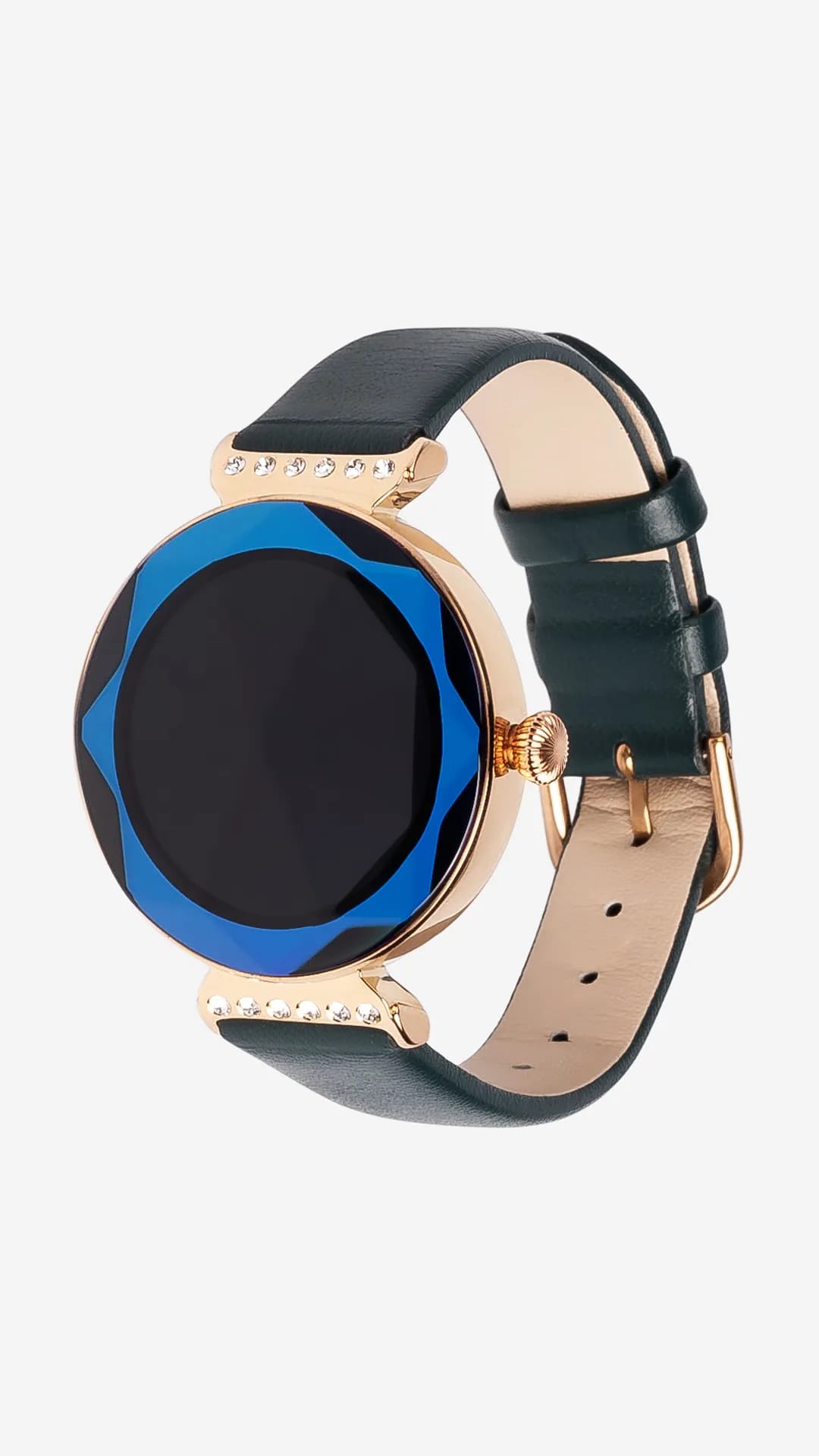 Luxury and Innovation Introducing the Green Lion Swarovski Smart Watch 2
