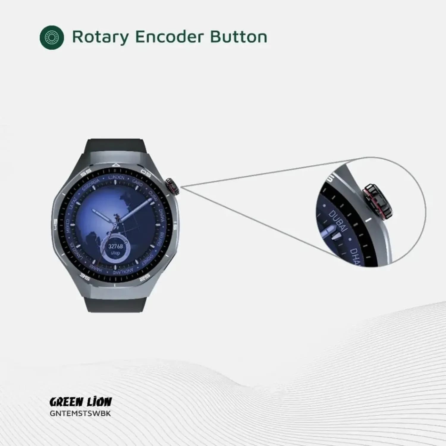 Green Lion Smart Watch Master - 1.43 Inch, Silicone 4