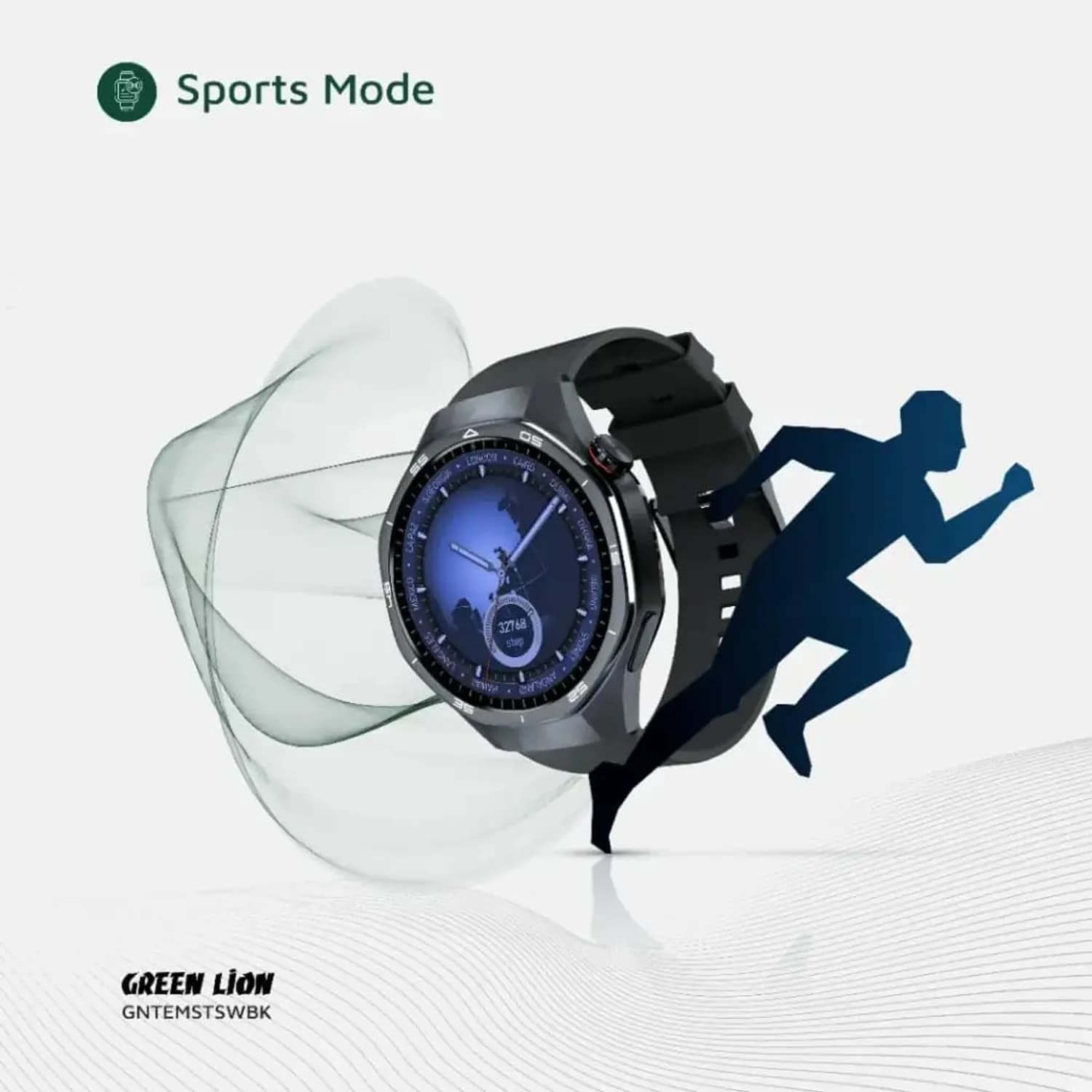 Green Lion Smart Watch Master - 1.43 Inch, Silicone 5