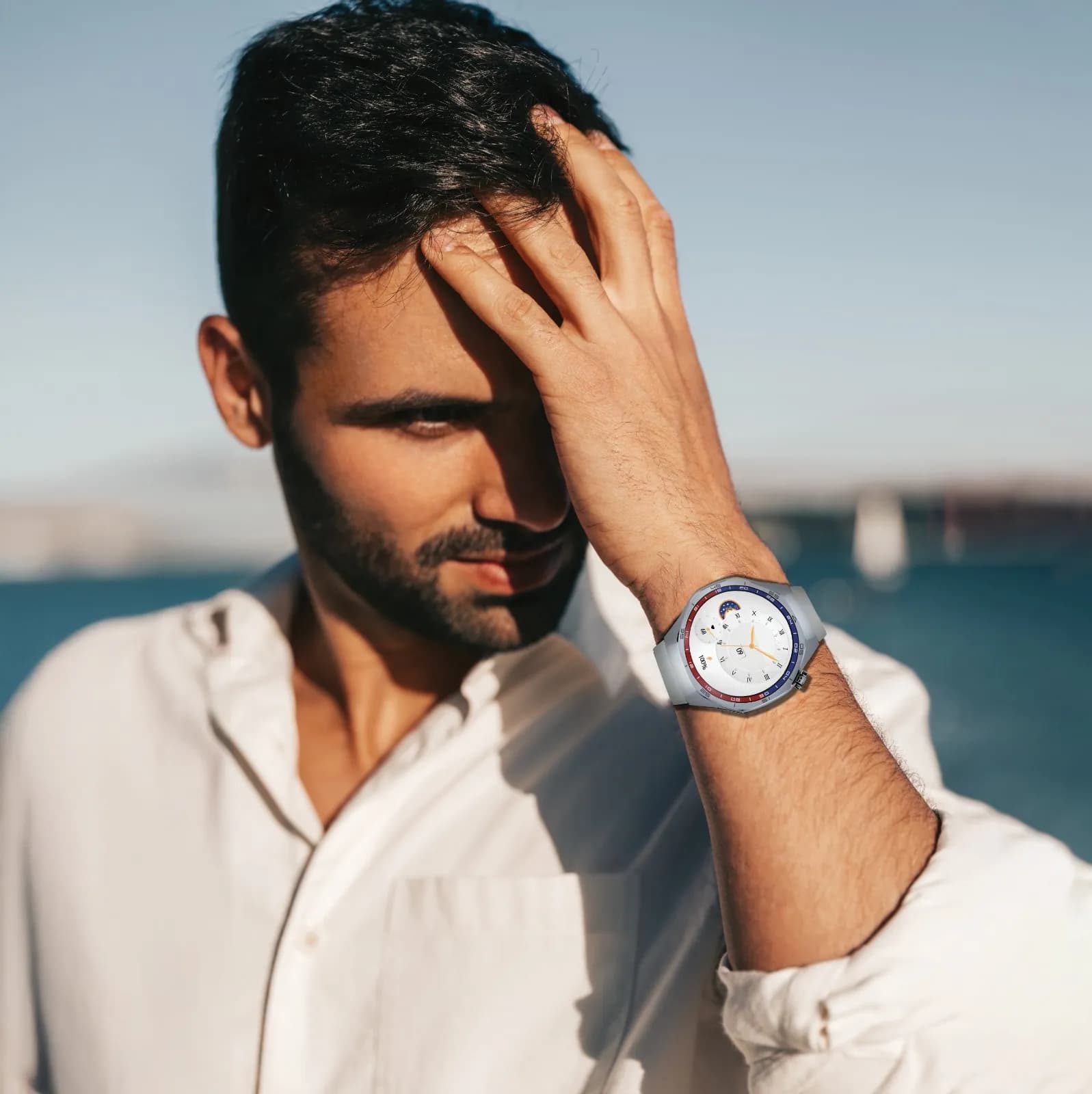 Green Lion Tech Master Smart Watch - Silver 2