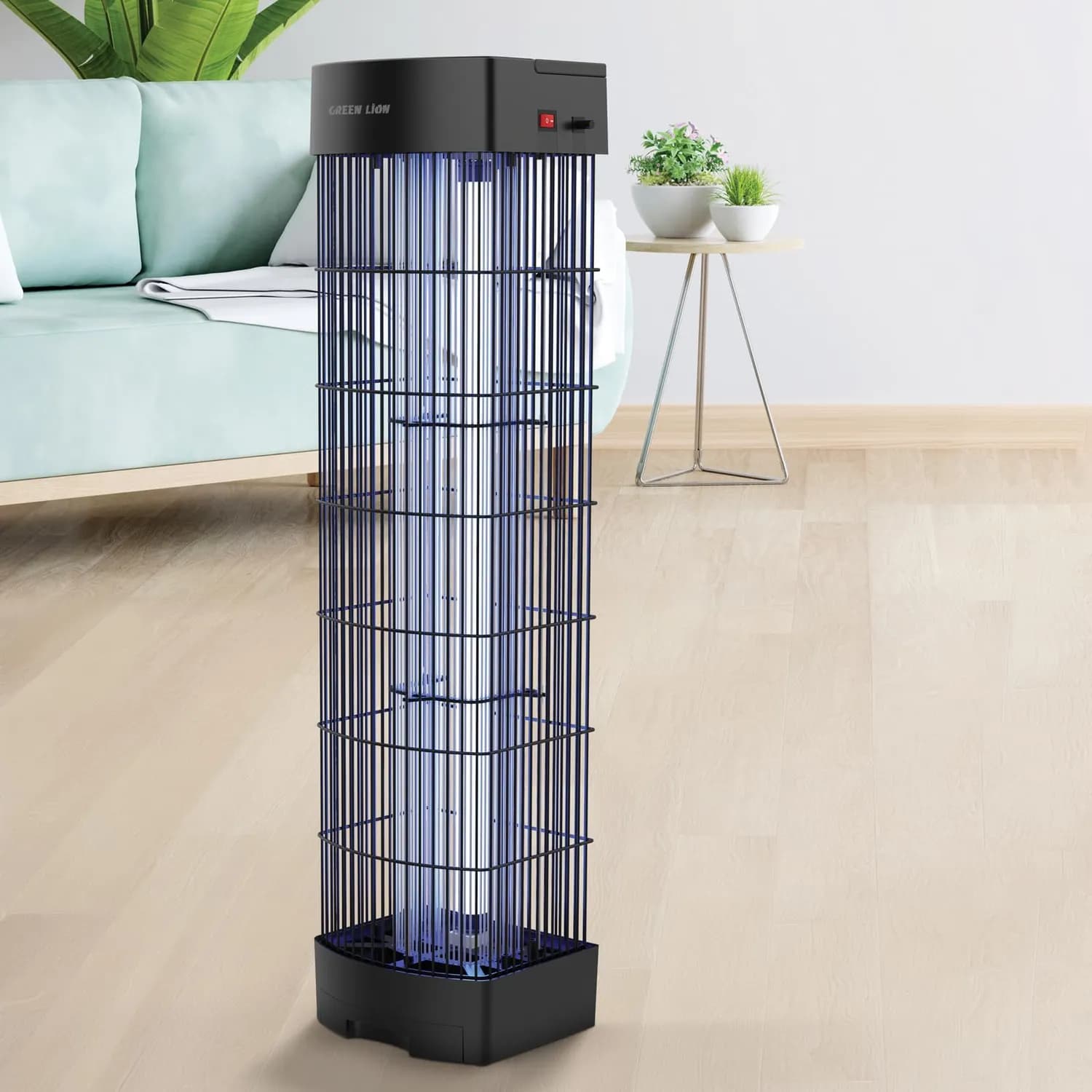 Green Lion Thoofan LED Insect Killer - 20W, Black 2