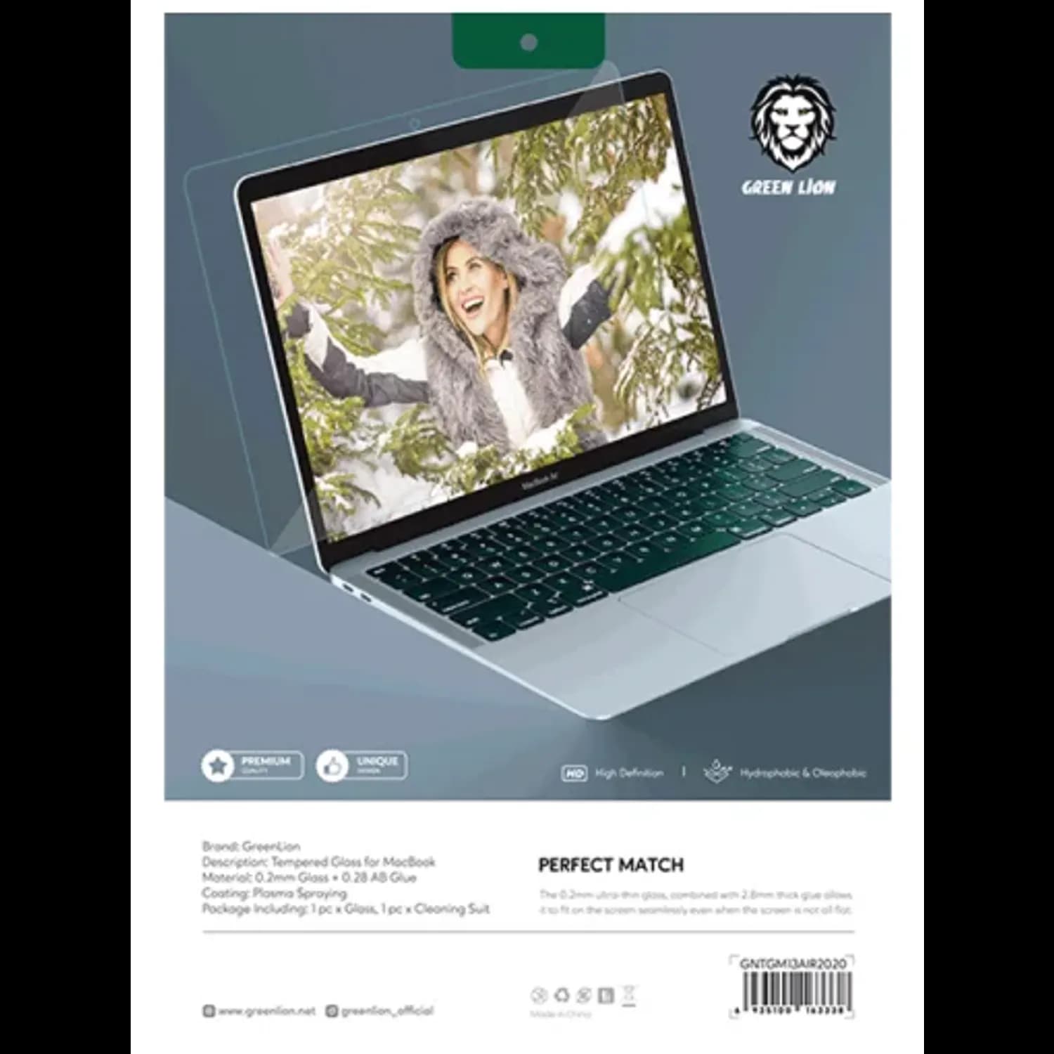 Green Lion Tempered Glass Screen Protector - Clear 4